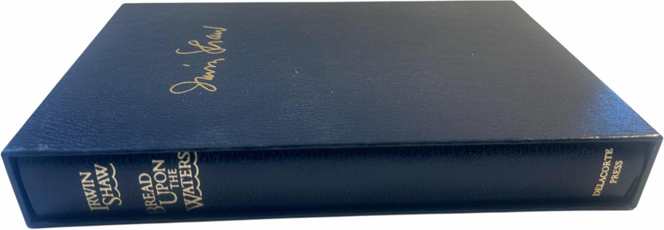 Photo 1 of NUMBERED 272/500 AND SIGNED “BREAD UPON THE WATERS” BY IRWIN SHAW HARDCOVER BOOK IN SLEEVE