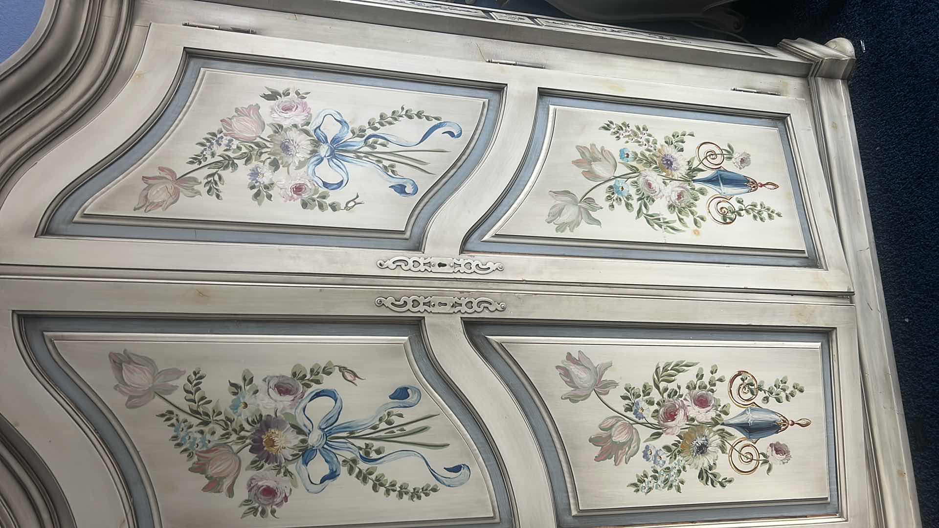 Photo 1 of VINTAGE   HAND PAINTED WARDROBE 64“ x 28“ x H81“