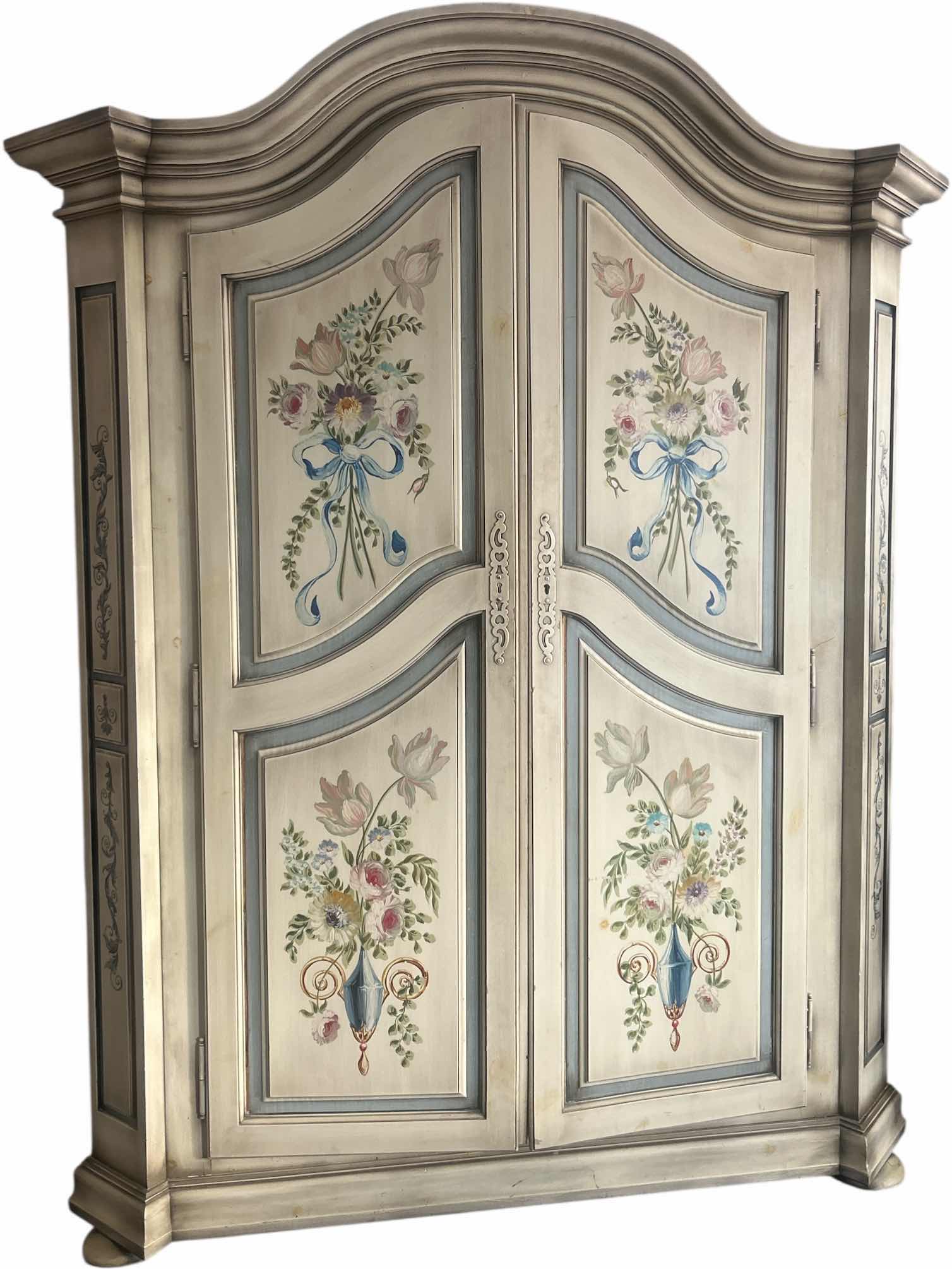 Photo 1 of VINTAGE   HAND PAINTED WARDROBE 64“ x 28“ x H81“