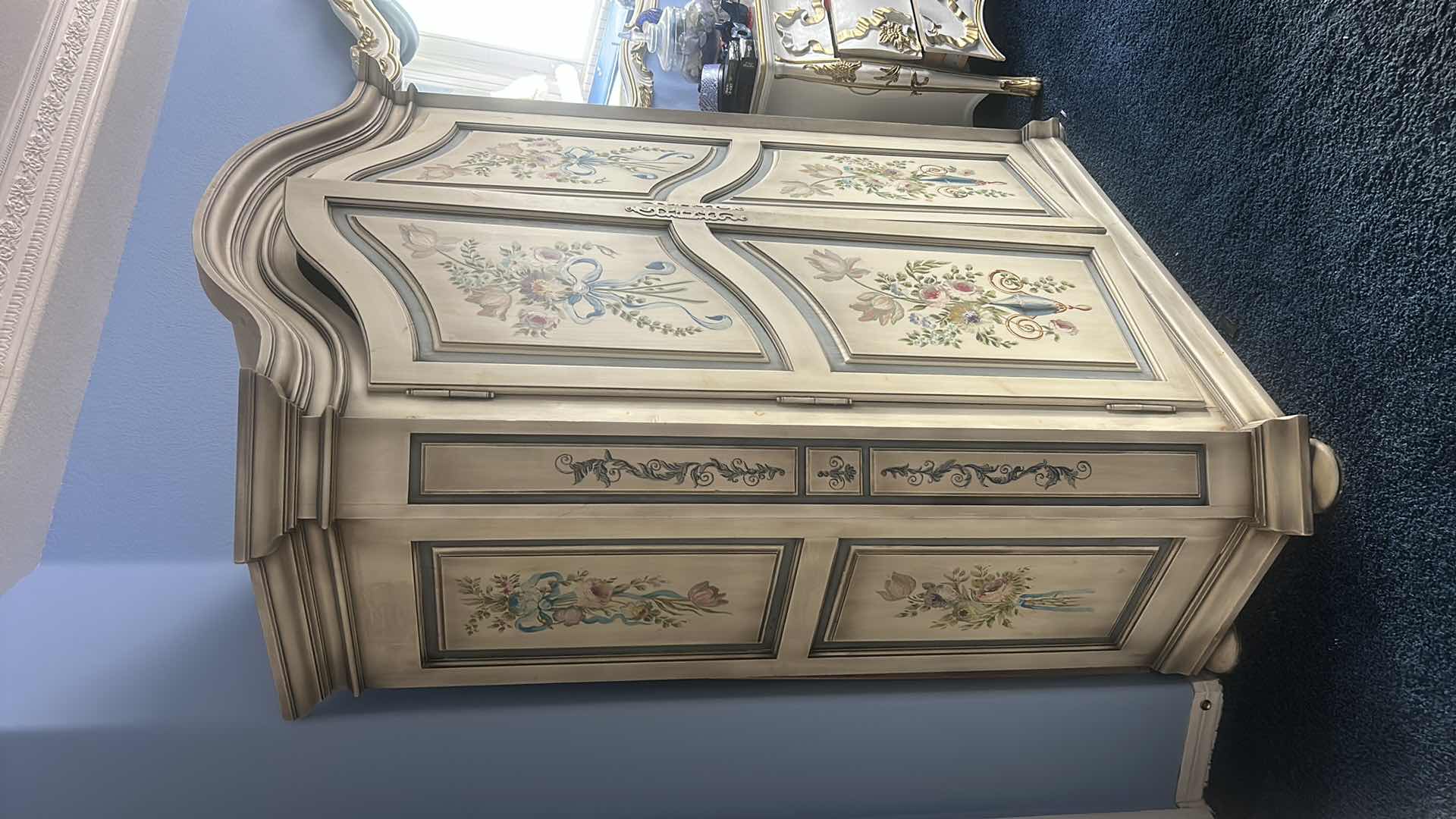 Photo 1 of VINTAGE   HAND PAINTED WARDROBE 64“ x 28“ x H81“