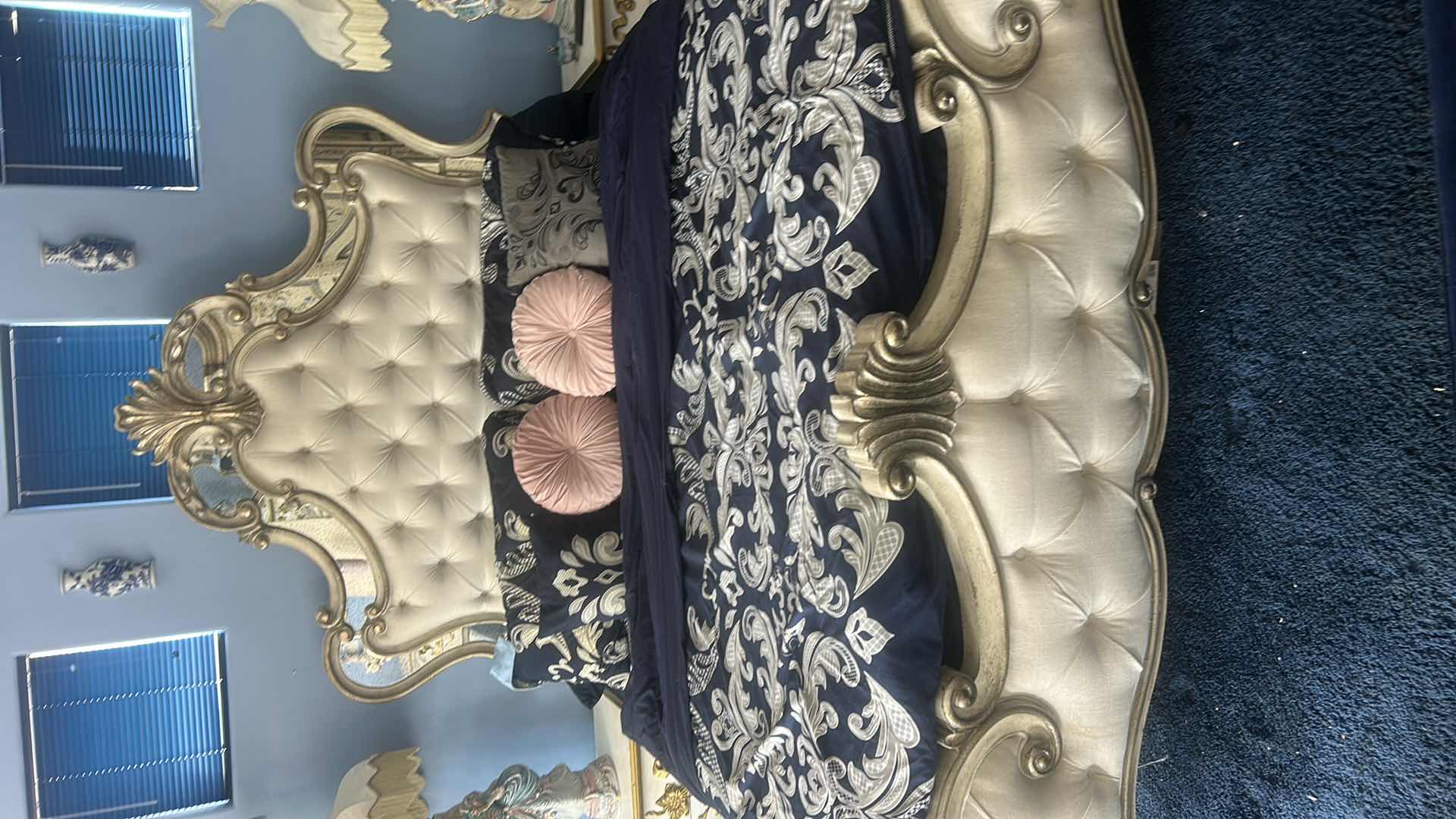 Photo 1 of KING HEADBOARD, FOOTBOARD AND SURROUND 88“ x 89“ x H82”