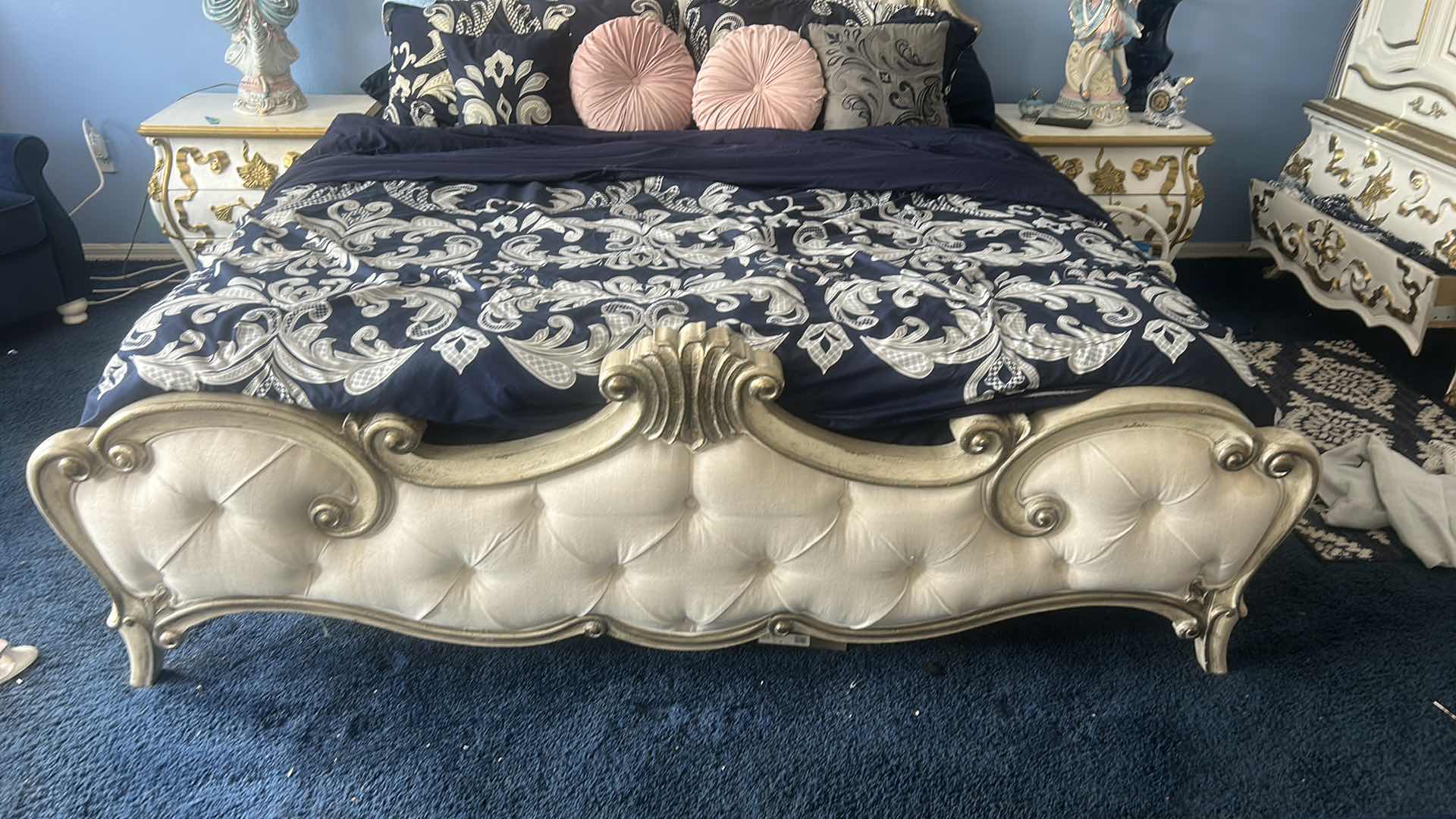 Photo 1 of KING HEADBOARD, FOOTBOARD AND SURROUND 88“ x 89“ x H82”