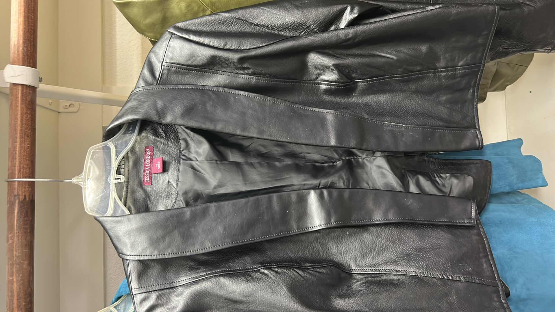 Photo 1 of WOMENSWEAR- 3 LEATHER JACKETS SIZE 16 & 20