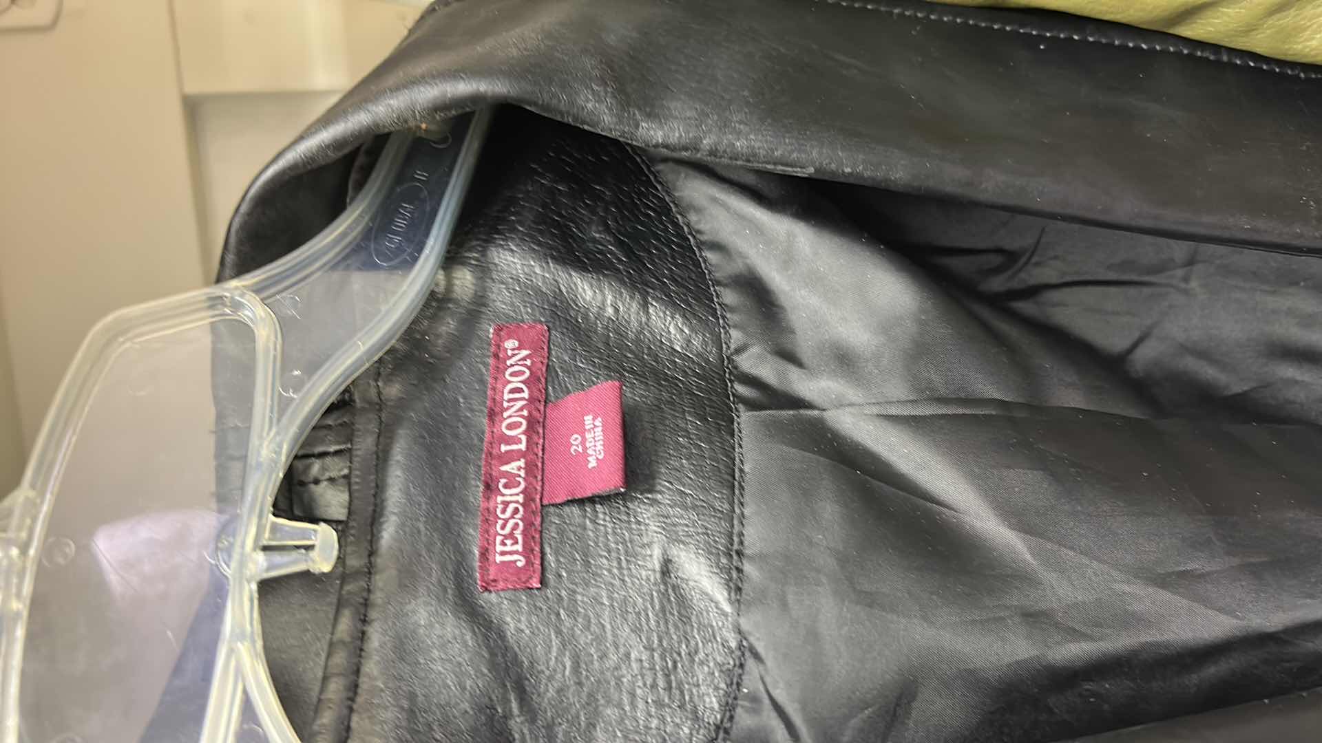 Photo 1 of WOMENSWEAR- 3 LEATHER JACKETS SIZE 16 & 20