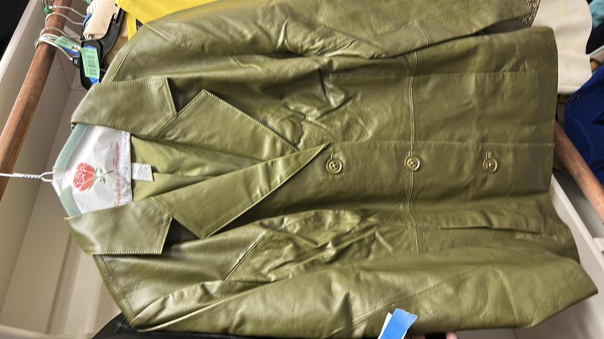 Photo 1 of WOMENSWEAR- 3 LEATHER JACKETS SIZE 16 & 20