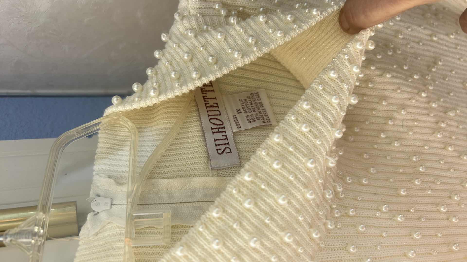 Photo 1 of WOMENS PLUS SIZE SWEATER JACKET AND SWEATER