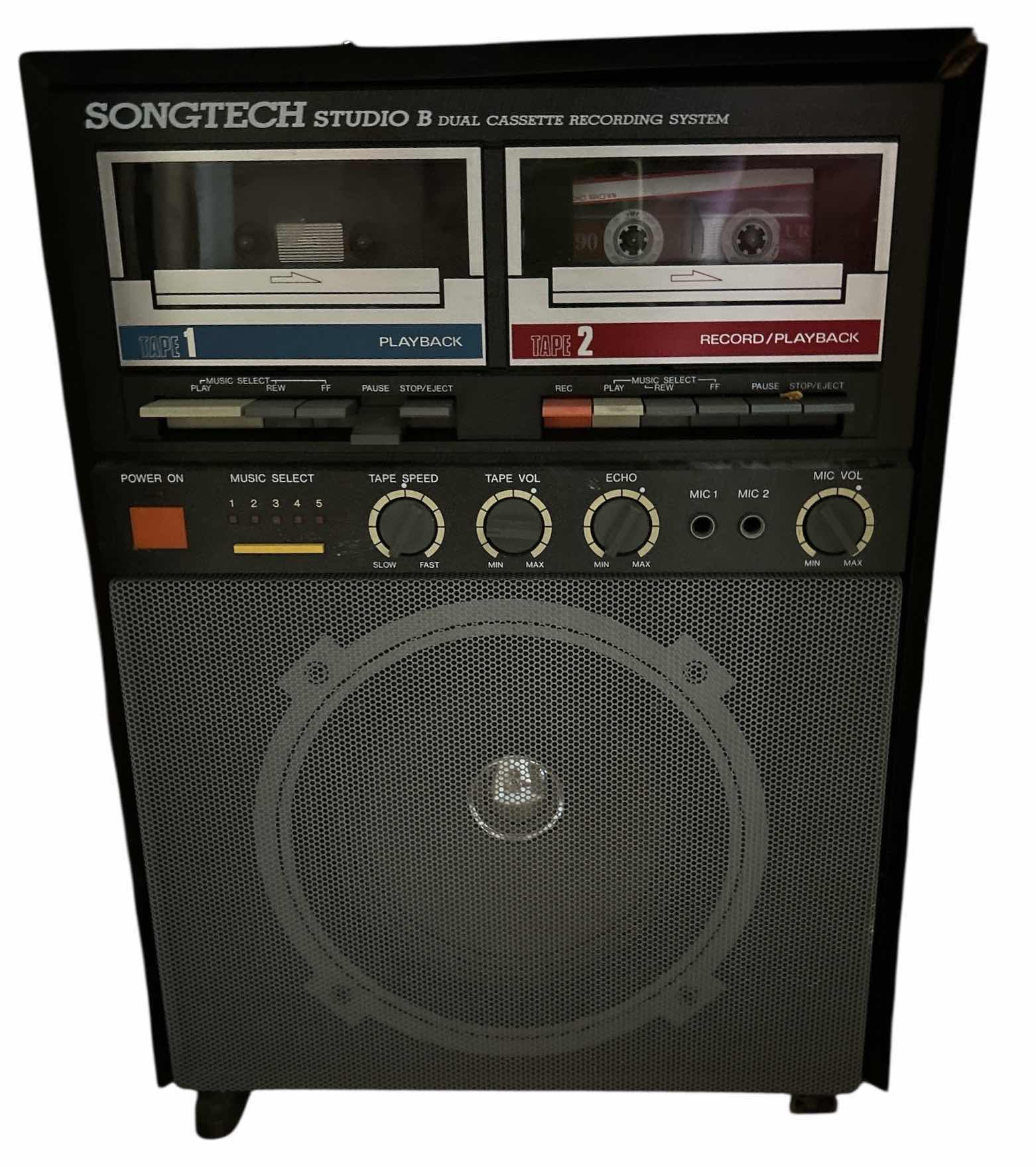 Photo 1 of SONGTECH SYSTEM WITH 2 SPEAKERS & MICROPHONE