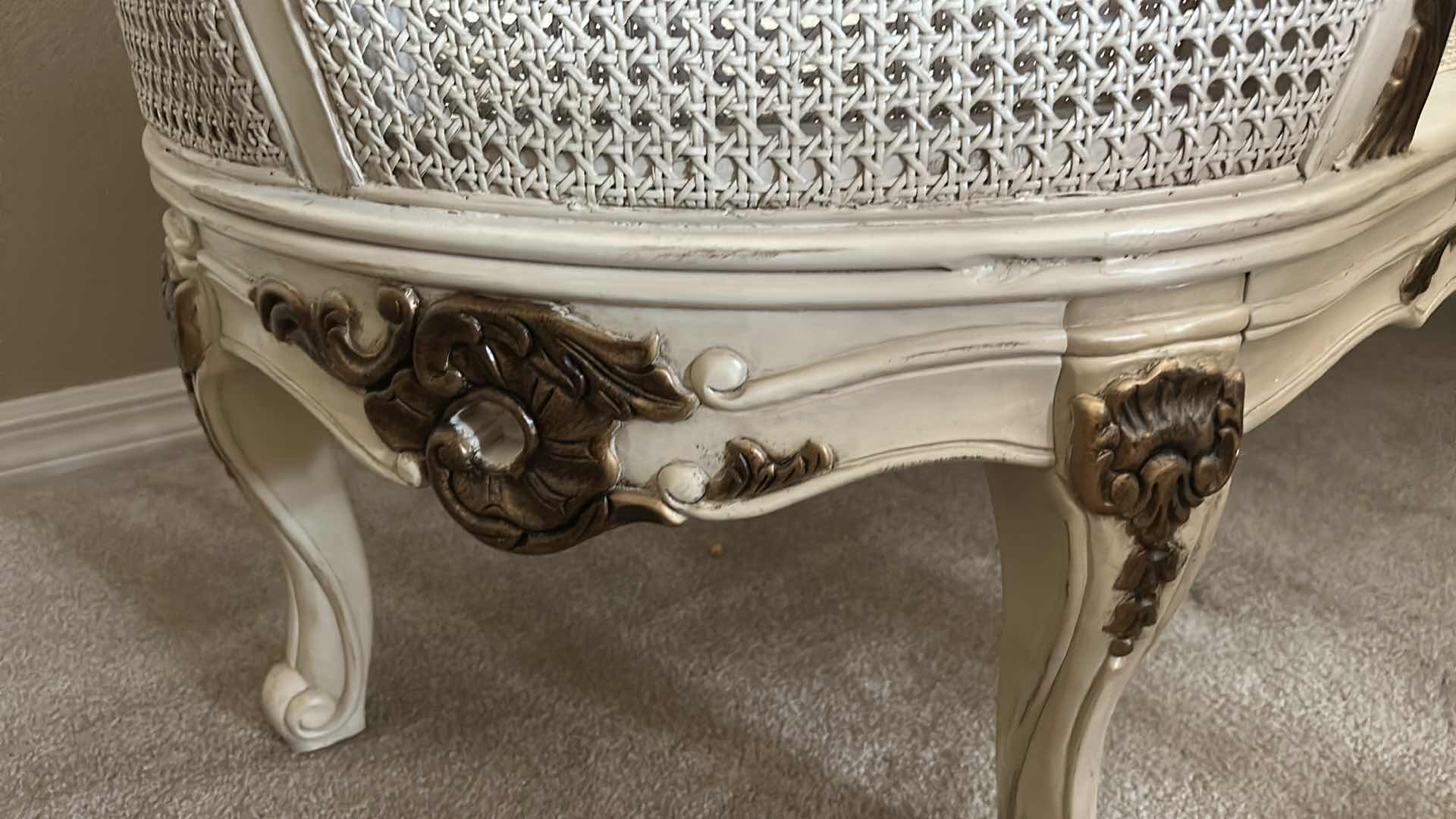 Photo 1 of ANTIQUE LOUNGE/ FAINTING CHAIR 63“ x 29“ x H38 1/2“
