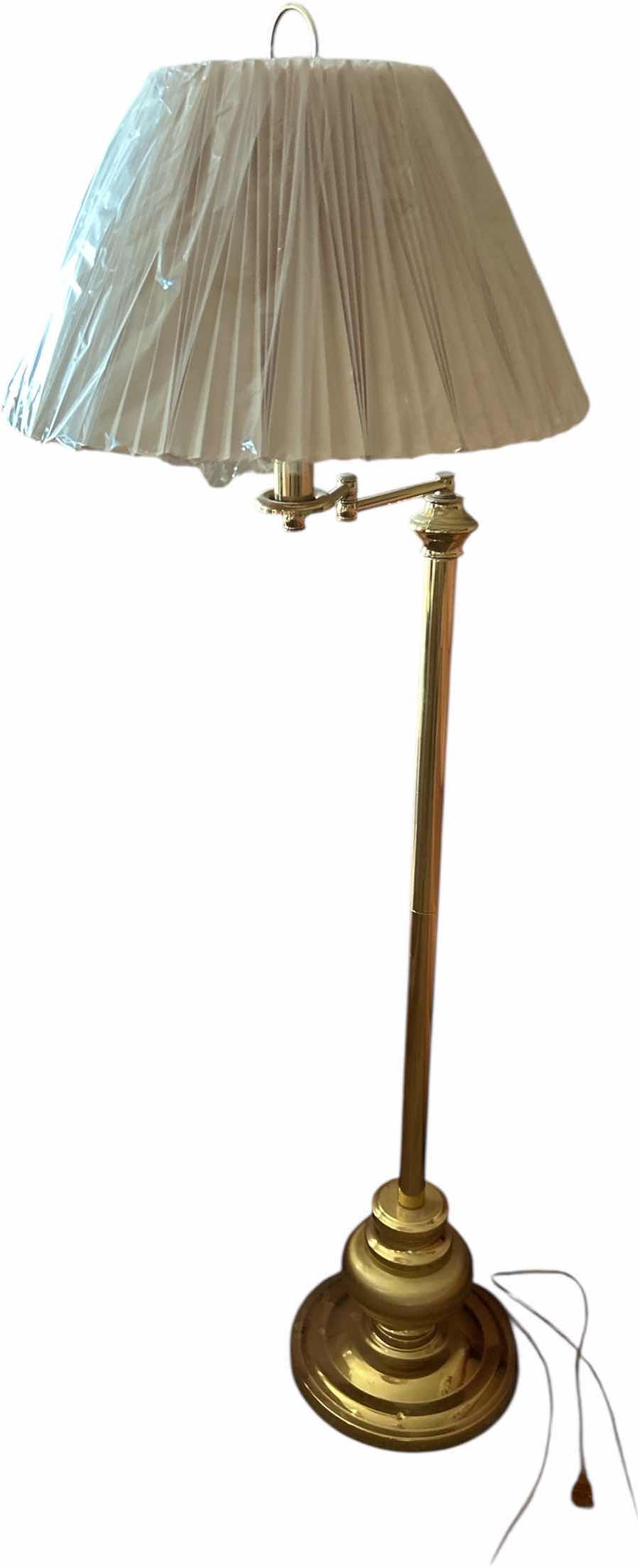 Photo 1 of METAL SWING ARM FLOOR LAMP H58”