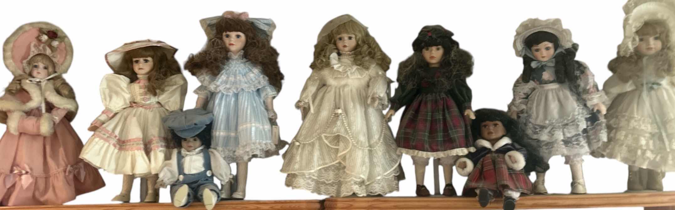 Photo 1 of 9 COLLECTIBLE DOLLS