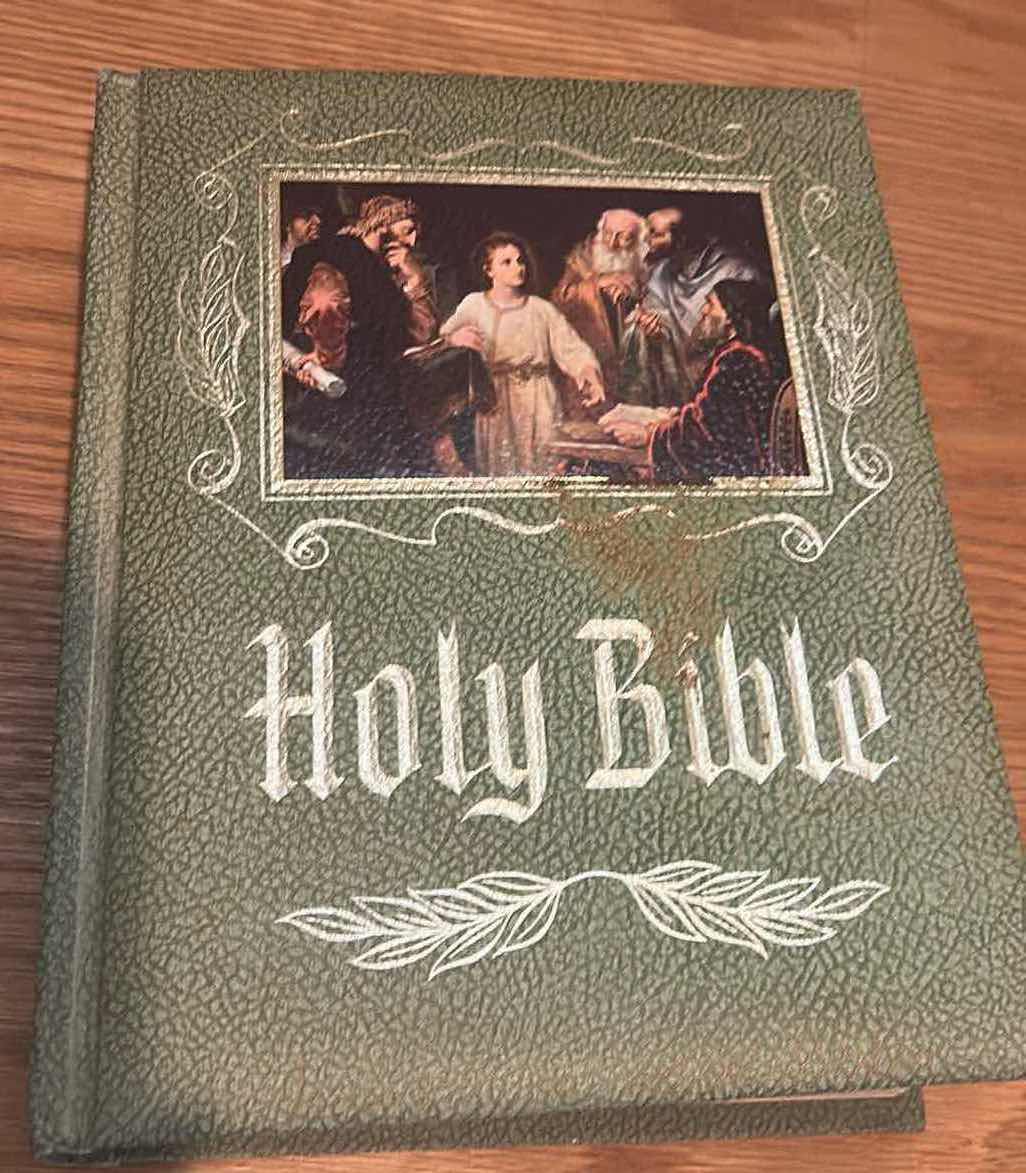 Photo 1 of VINTAGE HOLY BIBLE
