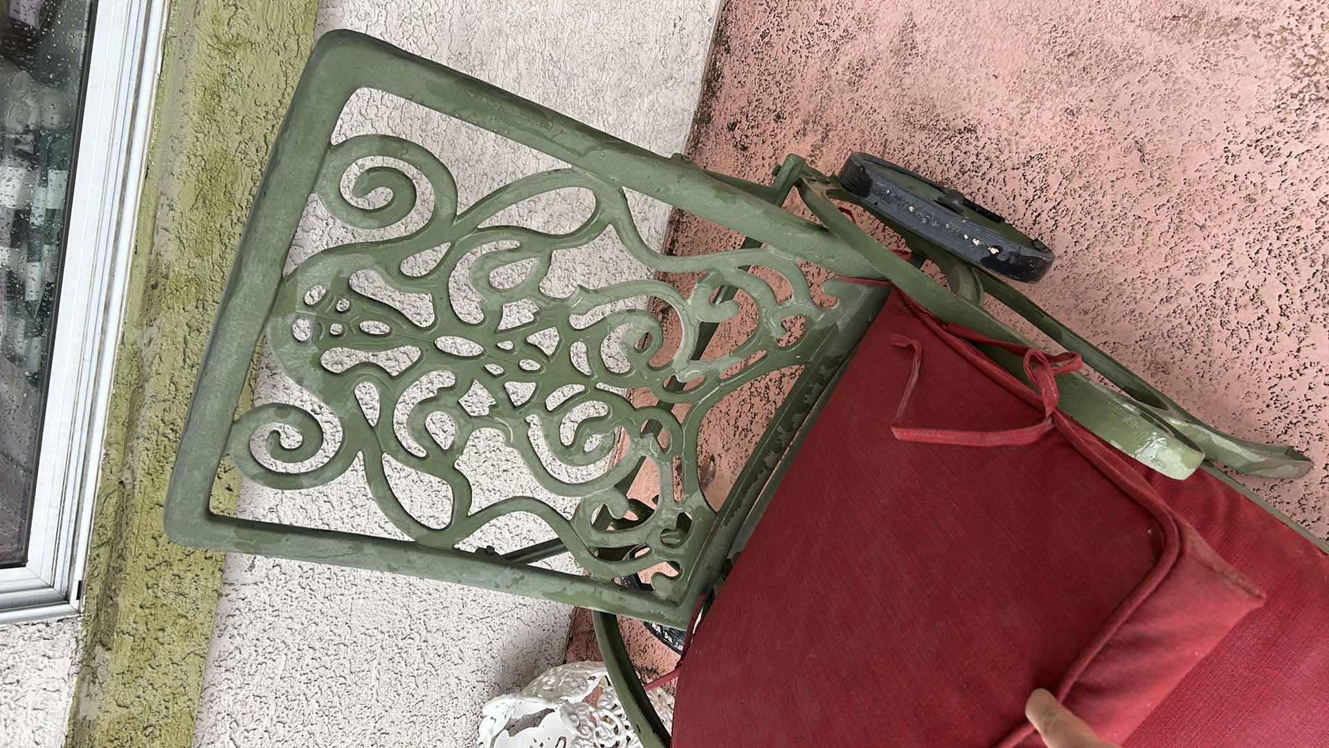 Photo 1 of METAL LOUNGE CHAIR WITH CUSHION