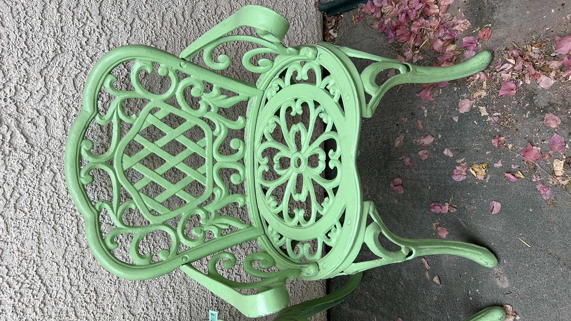 Photo 1 of 3 PC VERY HEAVY METAL PATIO SET