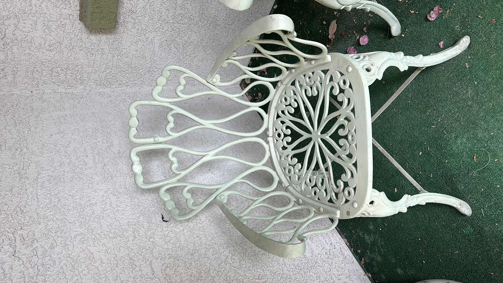 Photo 1 of 3 PC METAL OUTDOOR PATIO SET