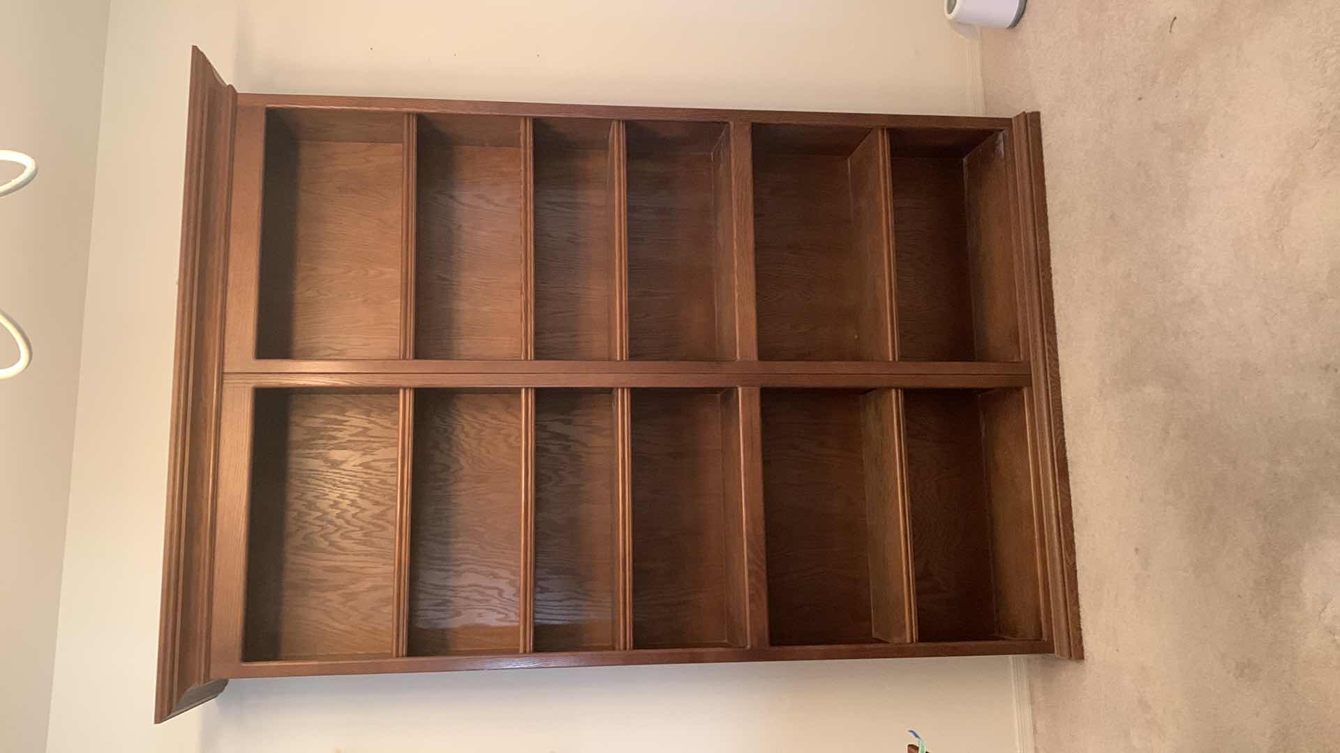 Photo 1 of  LIBRARY STYLE 10 SHELF BOOKCASE 16” X 17” H 93”