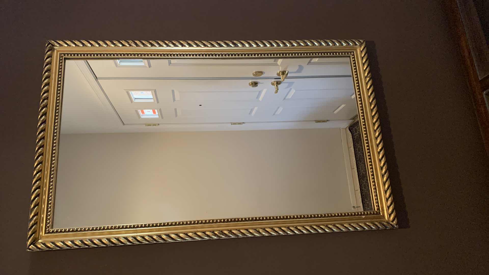 Photo 1 of HEAVY FRAMED MIRROR 21” X 35”