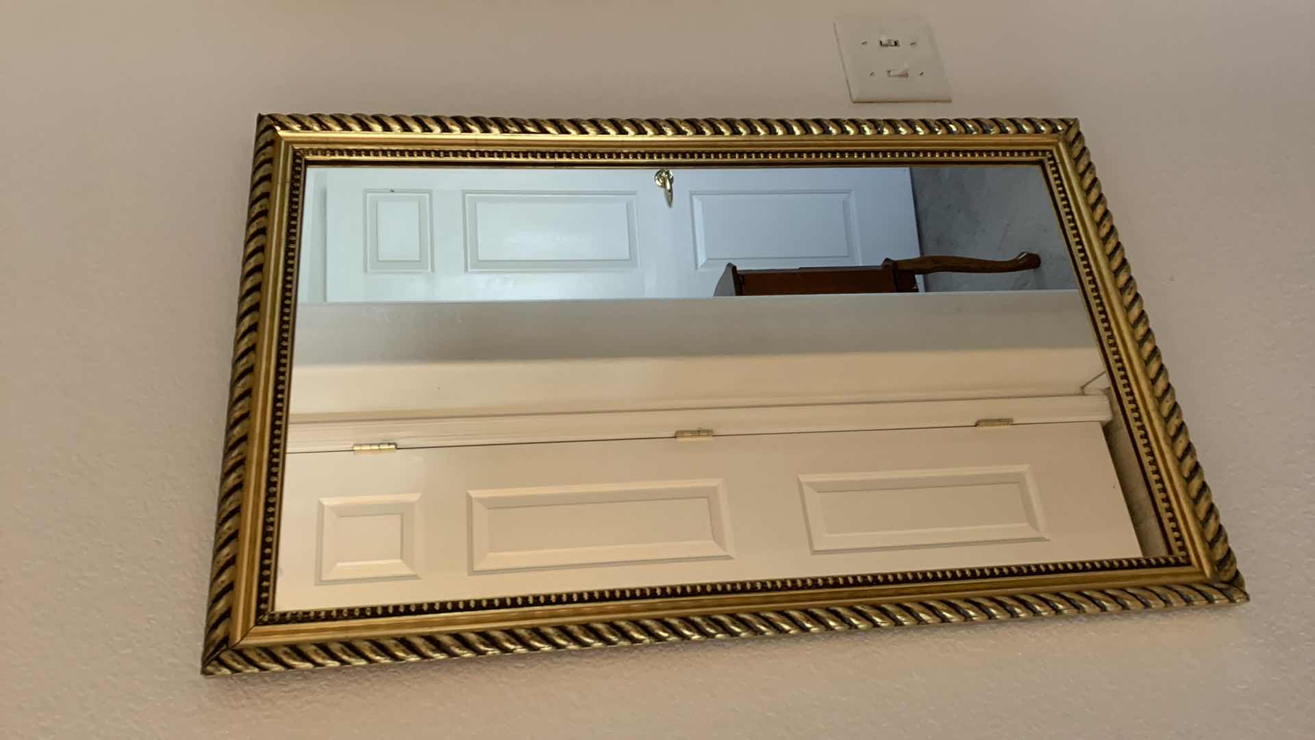 Photo 1 of HEAVY FRAMED MIRROR 21” X 35”