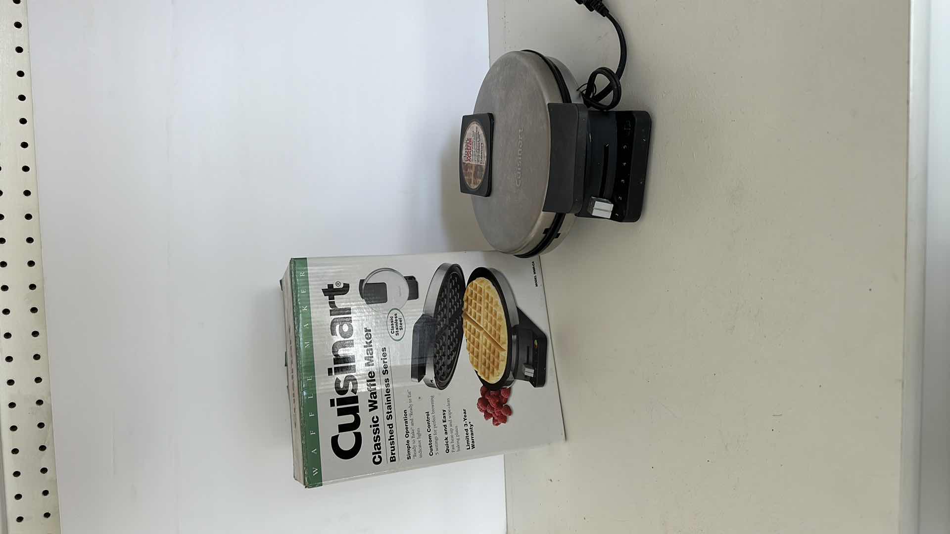 Photo 1 of CUISINART WAFFLE MAKER