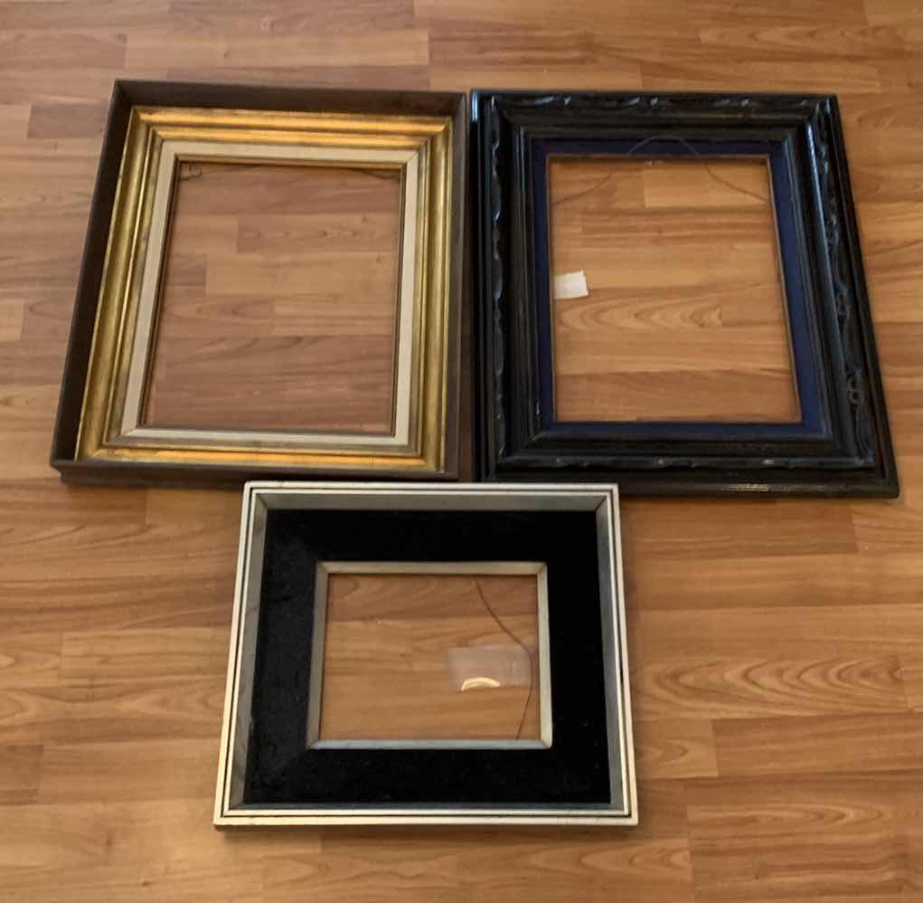 Photo 1 of ASSORTED PICTURE FRAMES LARGEST IS 19” X 23”