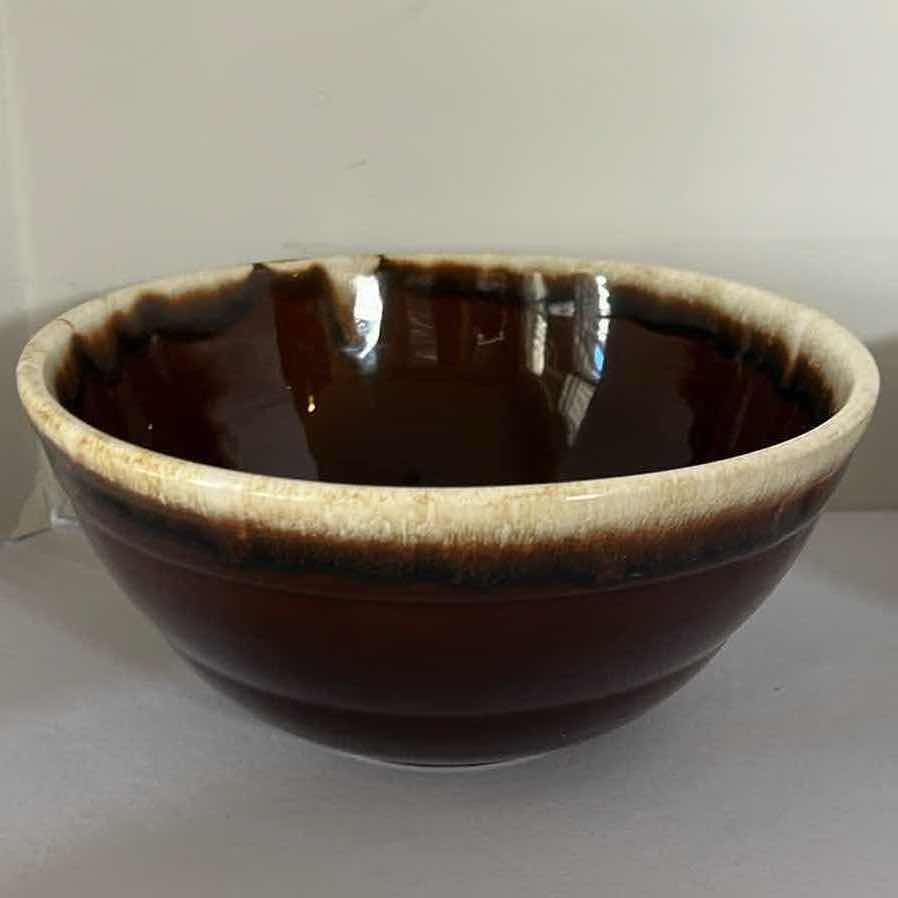 Photo 3 of 3-VINTAGE PFALTZGRAFF GOURMET BROWN DRIP GLAZE SERVING BOWLS (10",9 1/2" & 8")