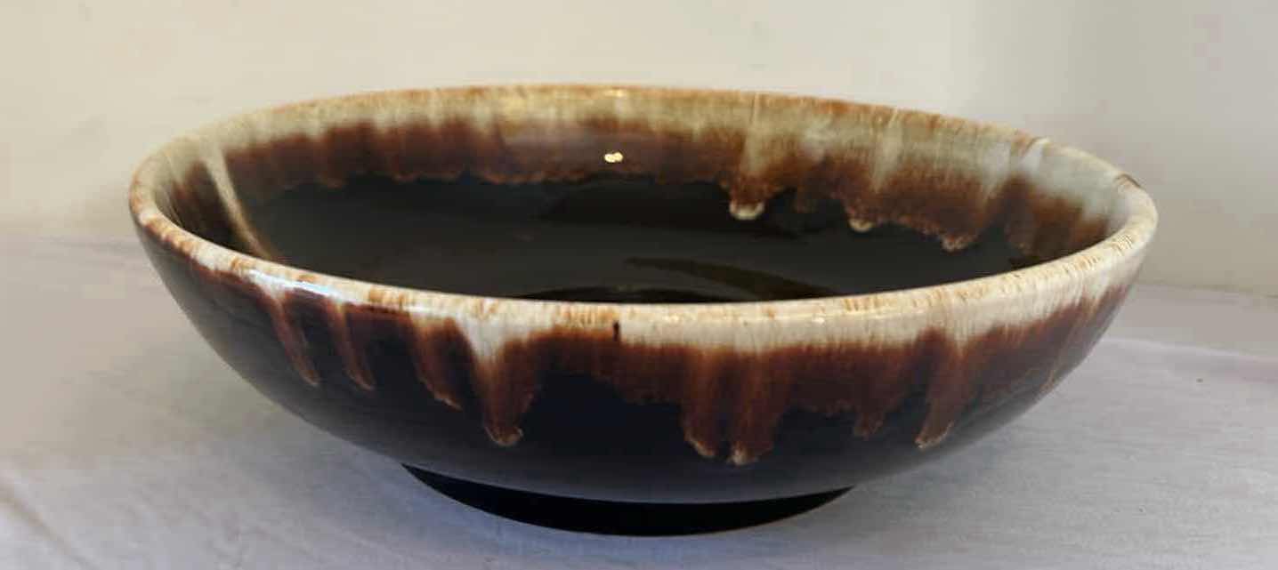 Photo 4 of 6-VINTAGE PFALTZGRAFF GOURMET BROWN DRIP GLAZE SERVING/VEGETABLE BOWLS (VARIES SIZES)