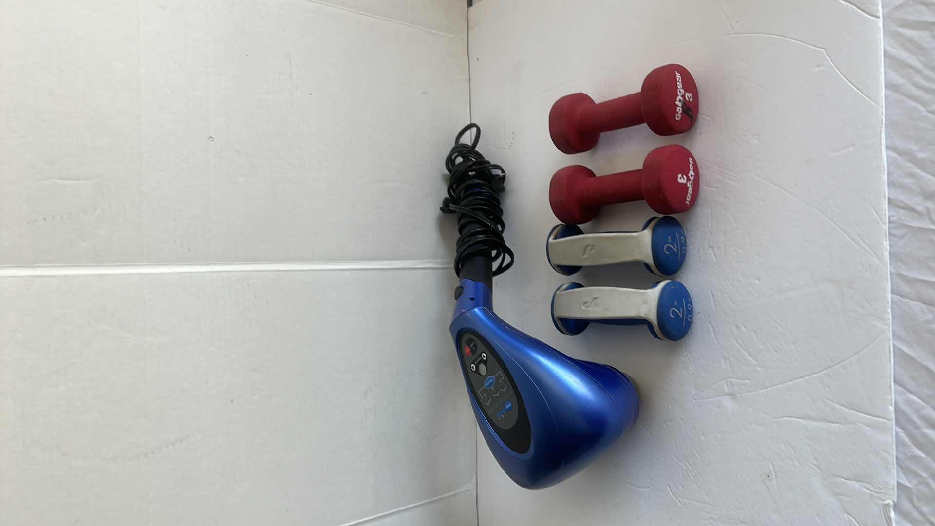 Photo 1 of HOMEDICS POWER MASSAGE AND HAND WEIGHTS