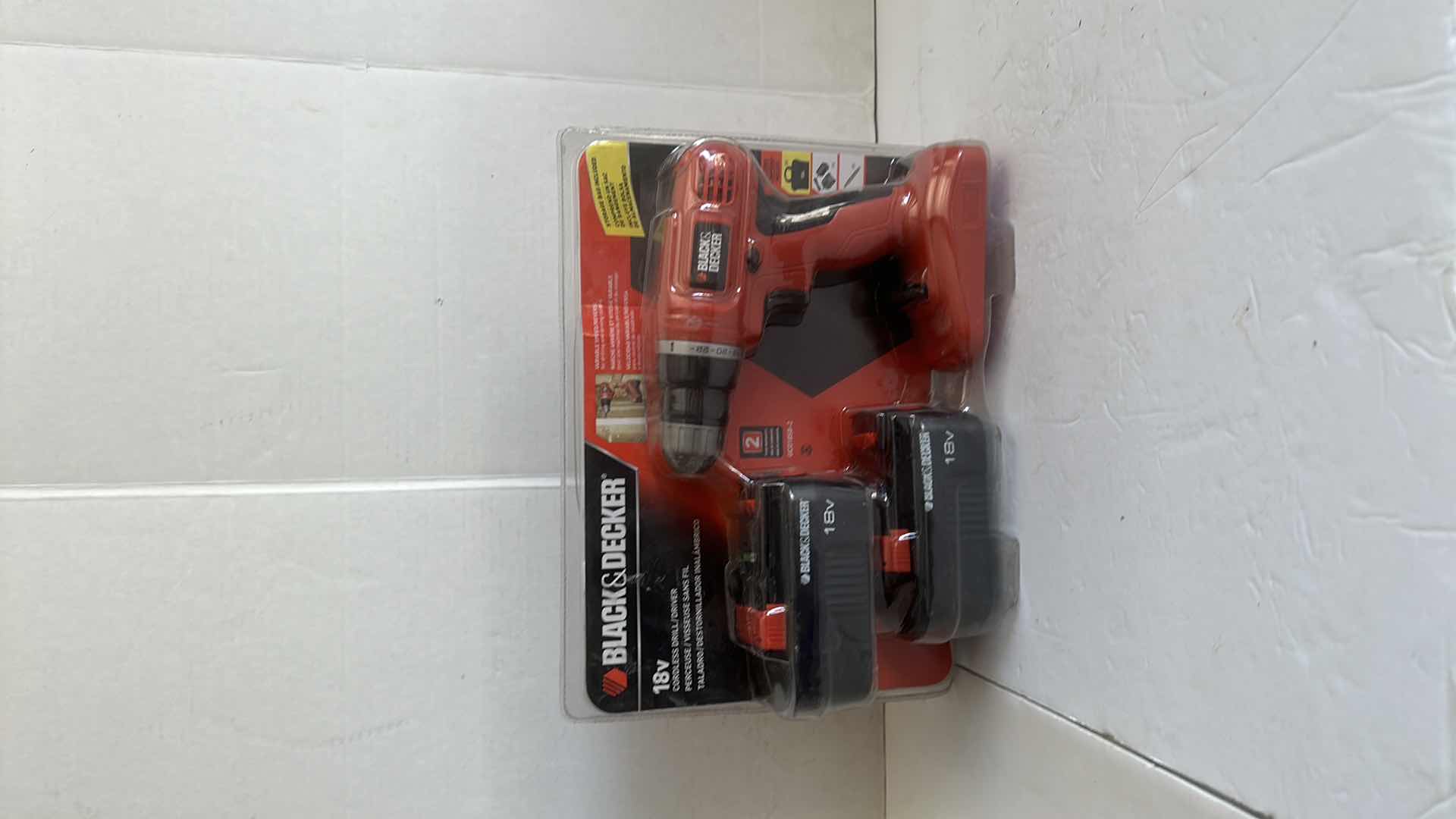 Photo 1 of NEW BLACK & DECKER CORDLESS DRILL 