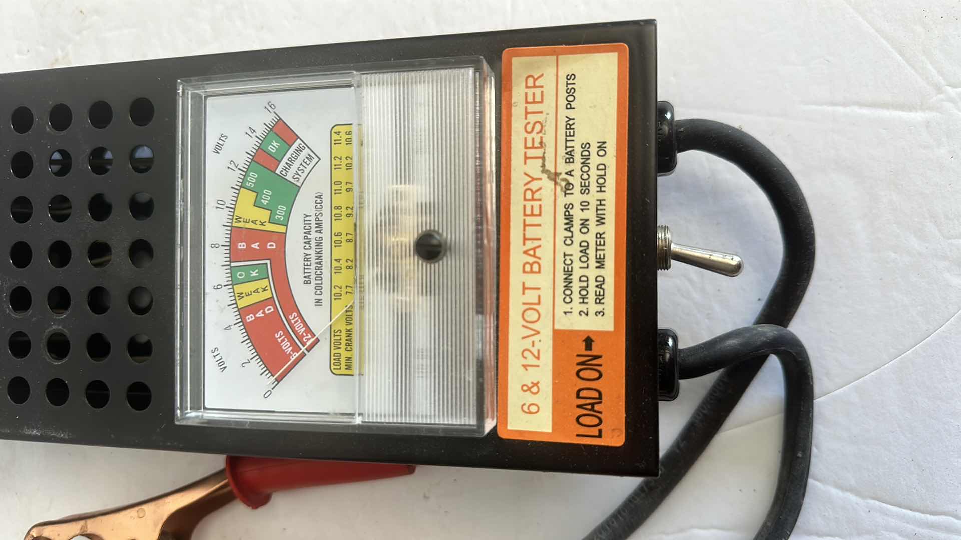 Photo 2 of BATTERY TESTER