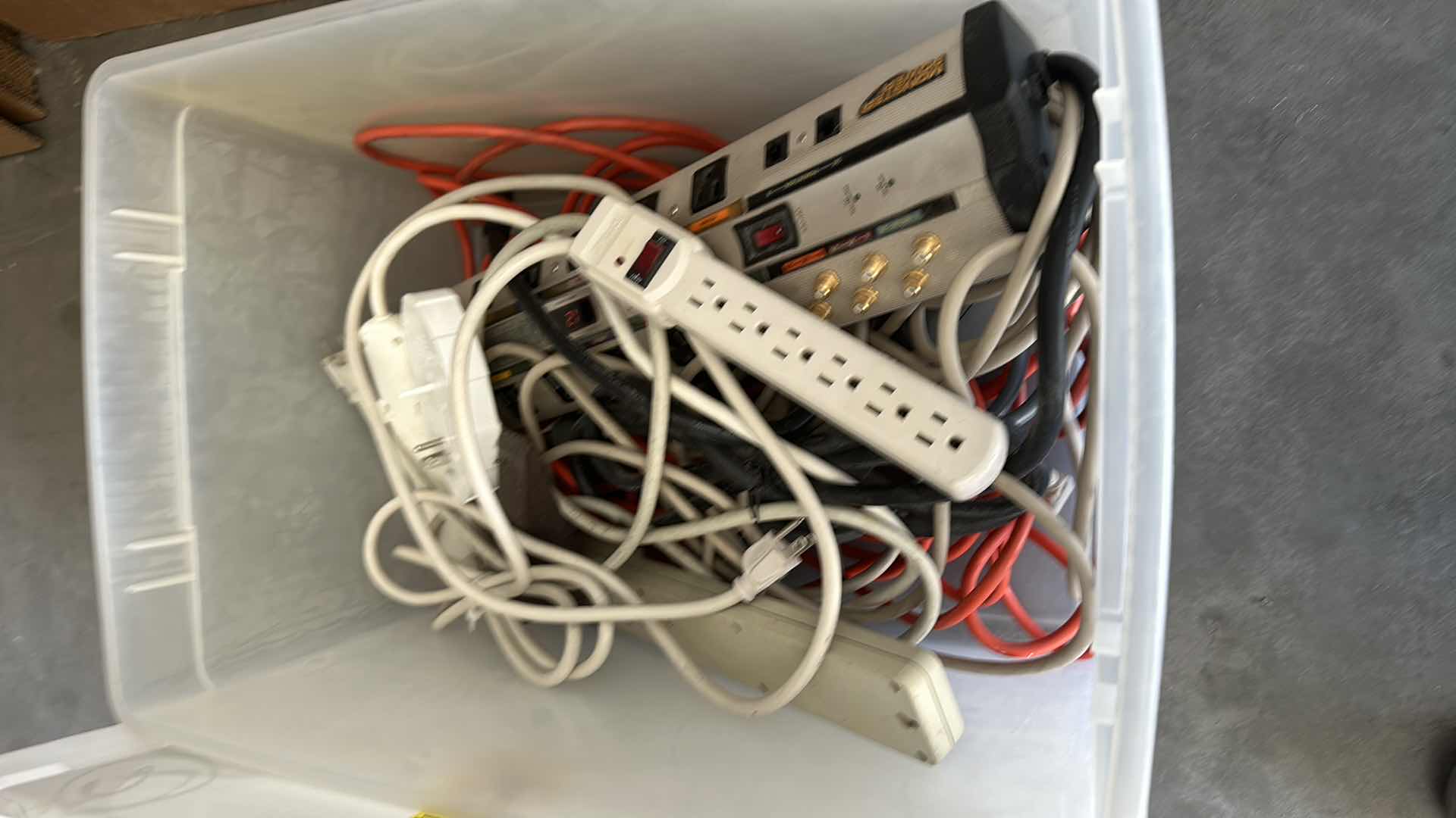 Photo 1 of EXTENSION CORDS AND POWER STRIPS