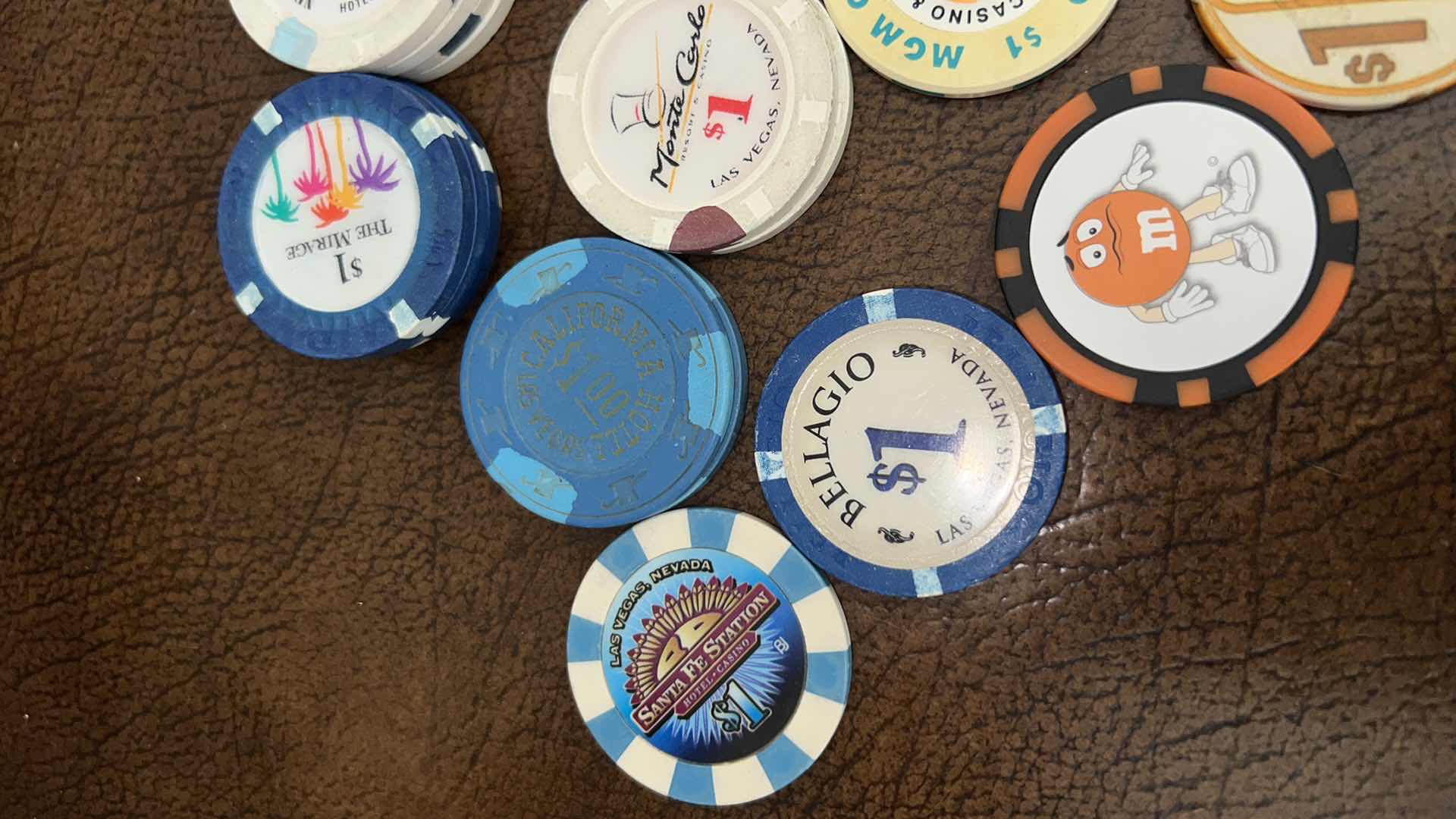 Photo 3 of 22- COLLECTIBLE CASINO CHIPS