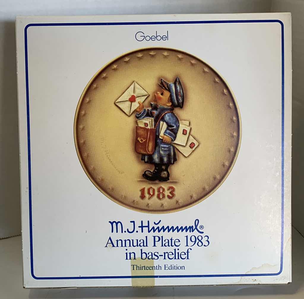 Photo 1 of M. J. HUMMEL GOEBEL 1983 ANNUAL PLATE