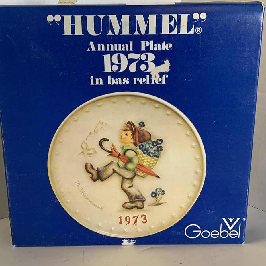 Photo 1 of M. J. HUMMEL GOEBEL 1973 ANNUAL PLATE