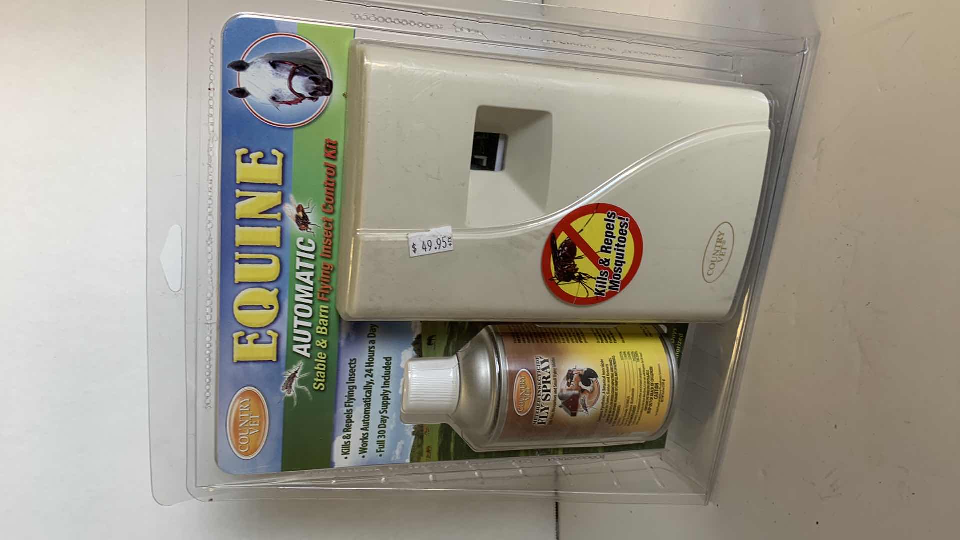 Photo 1 of COUNTRY VET HORSE EQUINE FLYING INSECT CONTROL KIT