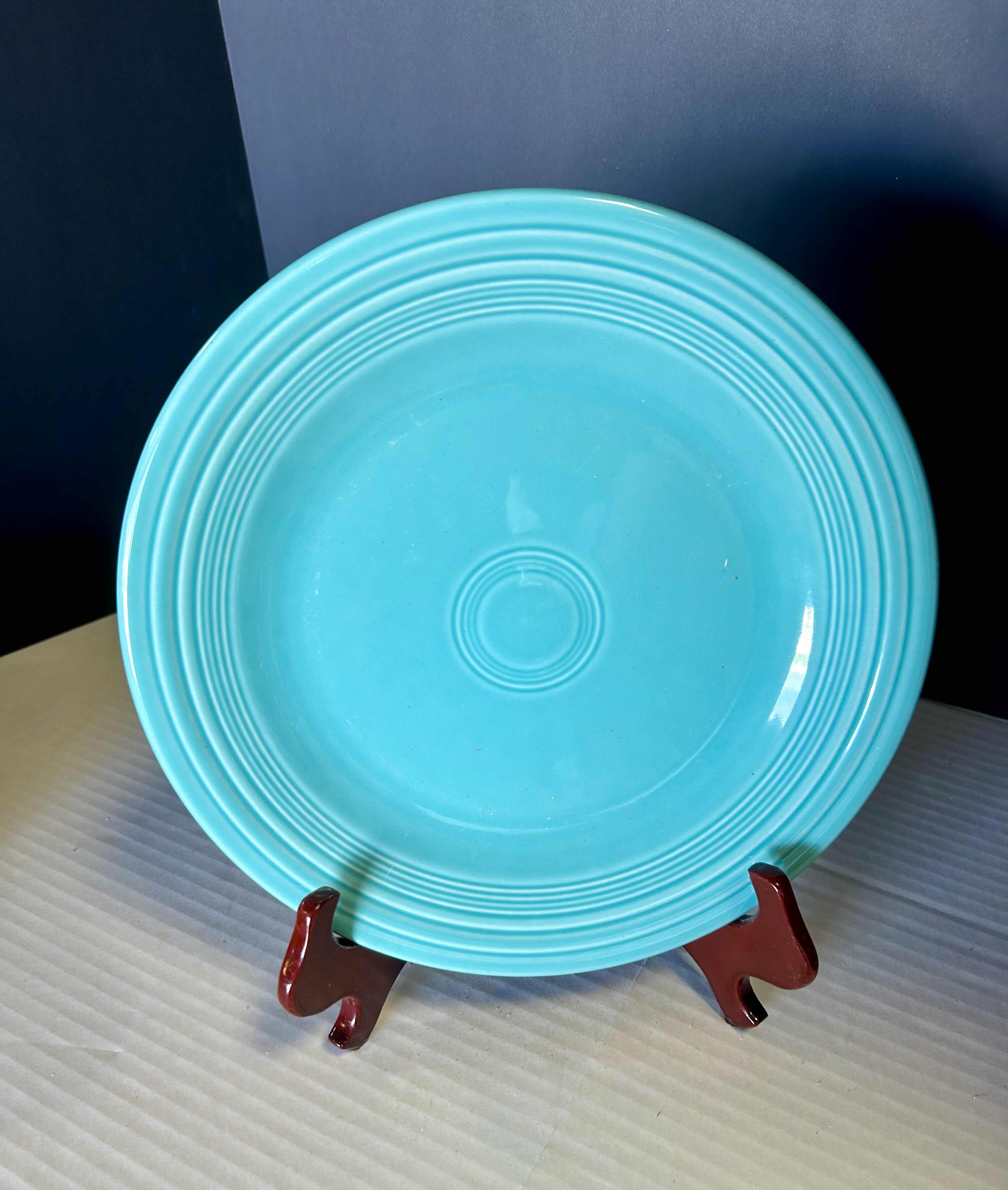 Photo 1 of FIESTA TURQUOISE DINNER PLATE