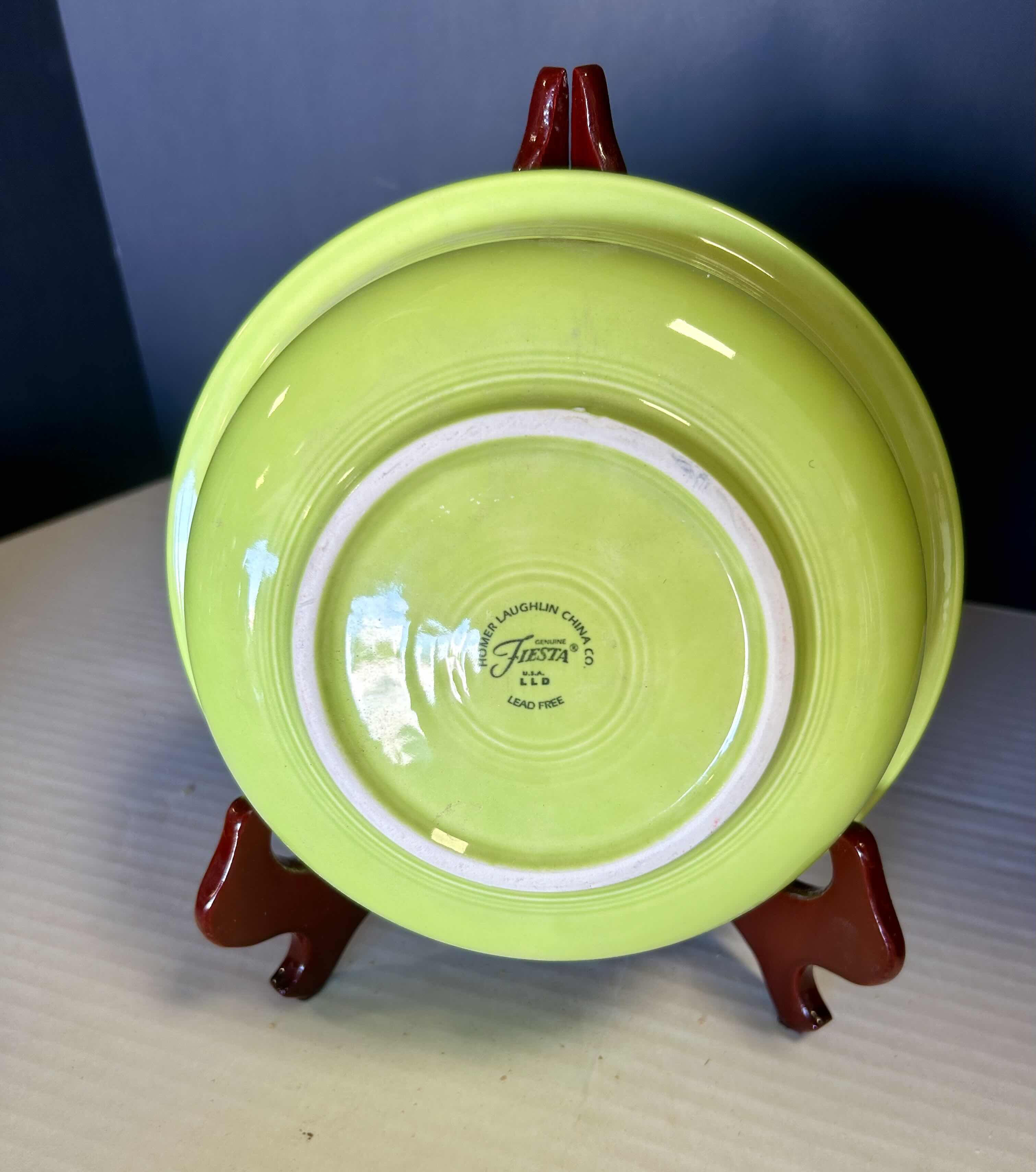 Photo 2 of FIESTA WARE GREEN SOUP/CEREAL BOWL