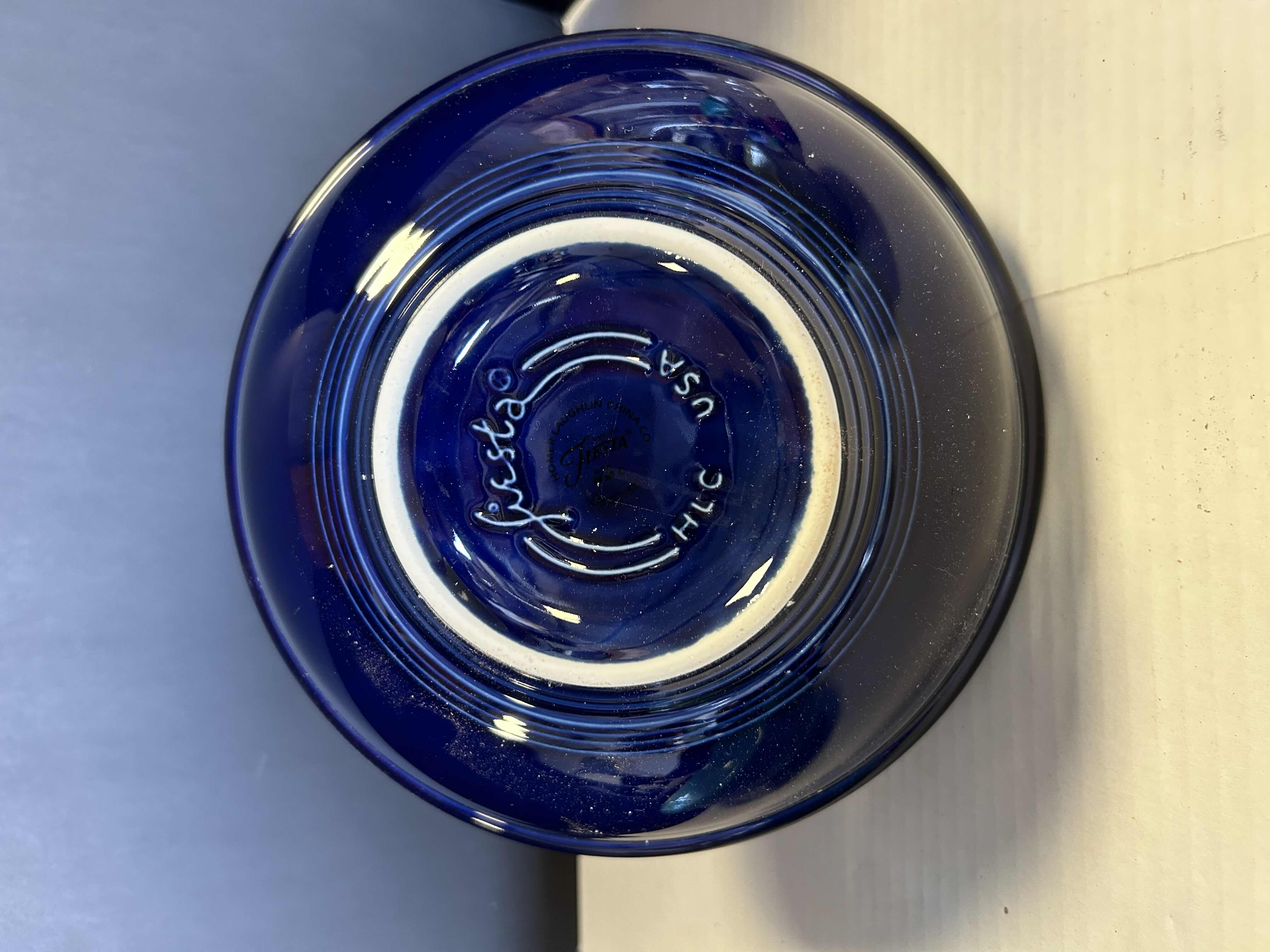 Photo 1 of BLUE FIESTA WARE BISTRO BOWL