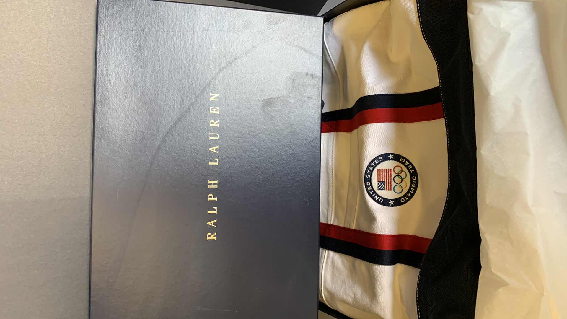 Photo 1 of NEW 2012 OFFICIAL RALPH LAUREN US OLYMPIC TEAM TRAVEL BAG