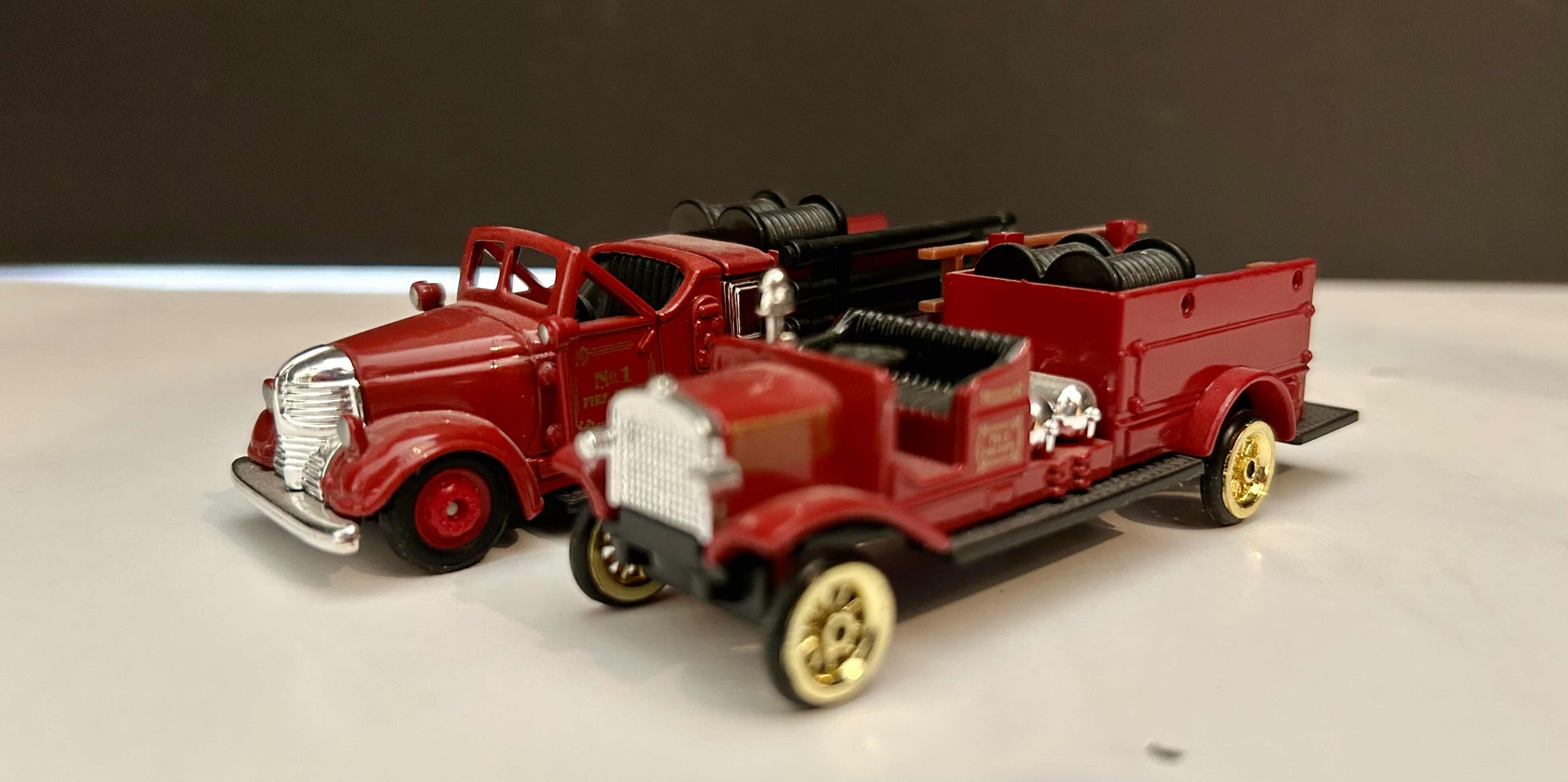 Photo 2 of 2- TOY FIRE ENGINES TRUCKS