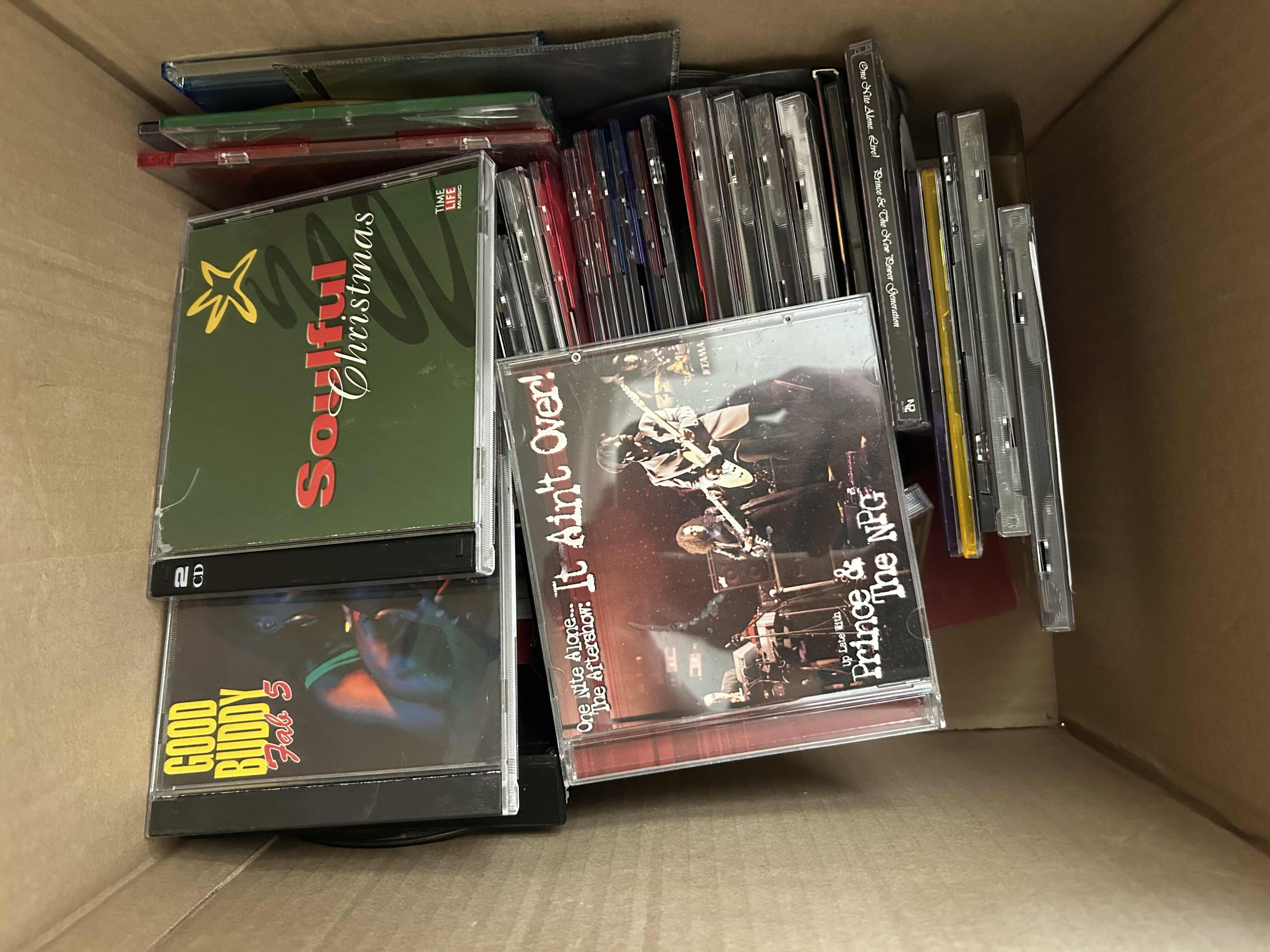 Photo 1 of BOX OF CD’S OF VARIOUS ARTISTS