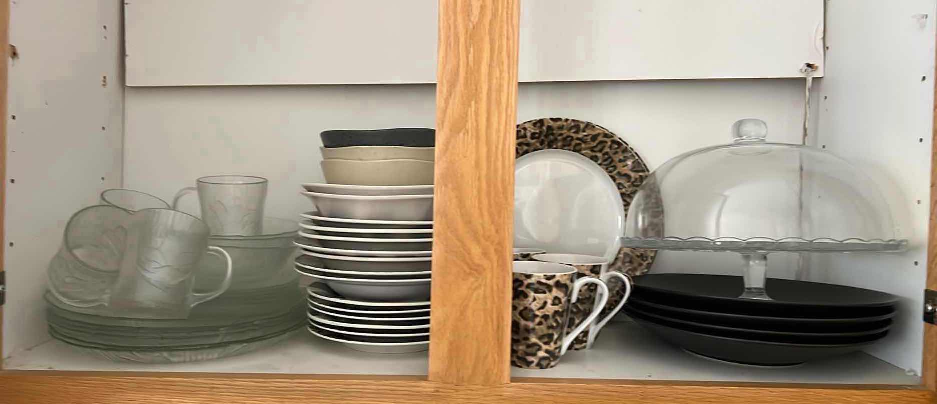 Photo 4 of CONTENTS OF KITCHEN CABINETS-DISHES