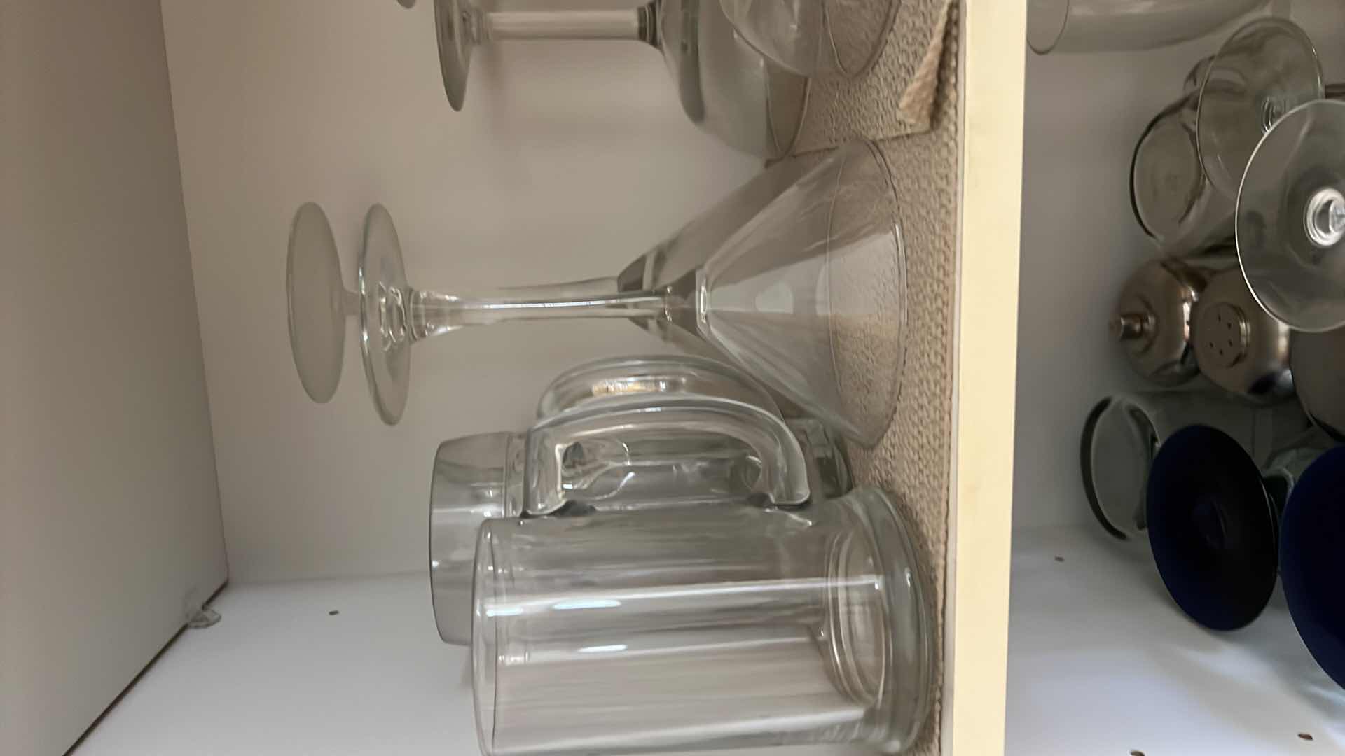 Photo 4 of CONTENTS OF KITCHEN CABINET-GLASSWARE