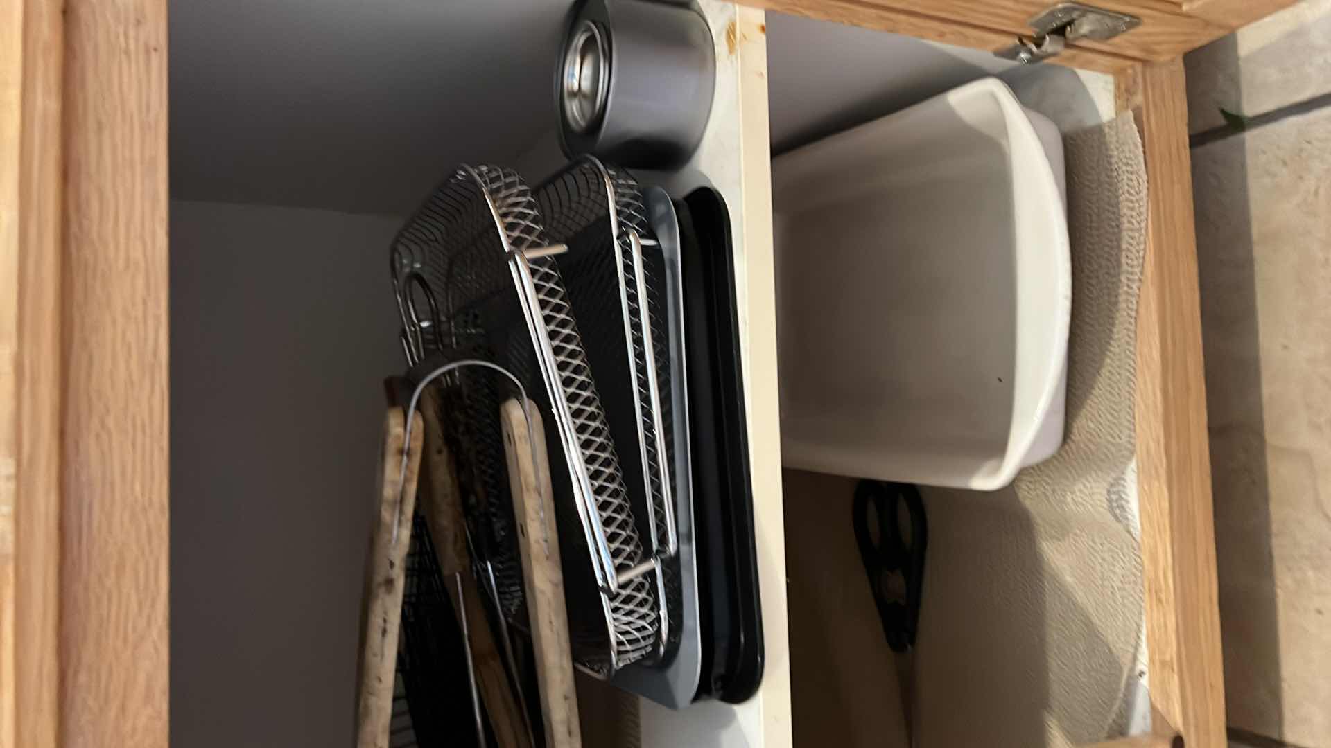 Photo 6 of CONTENTS OF KITCHEN CABINETS-WAFFLE IRON, HAND MIXER, KICHEN ESSENTIALS