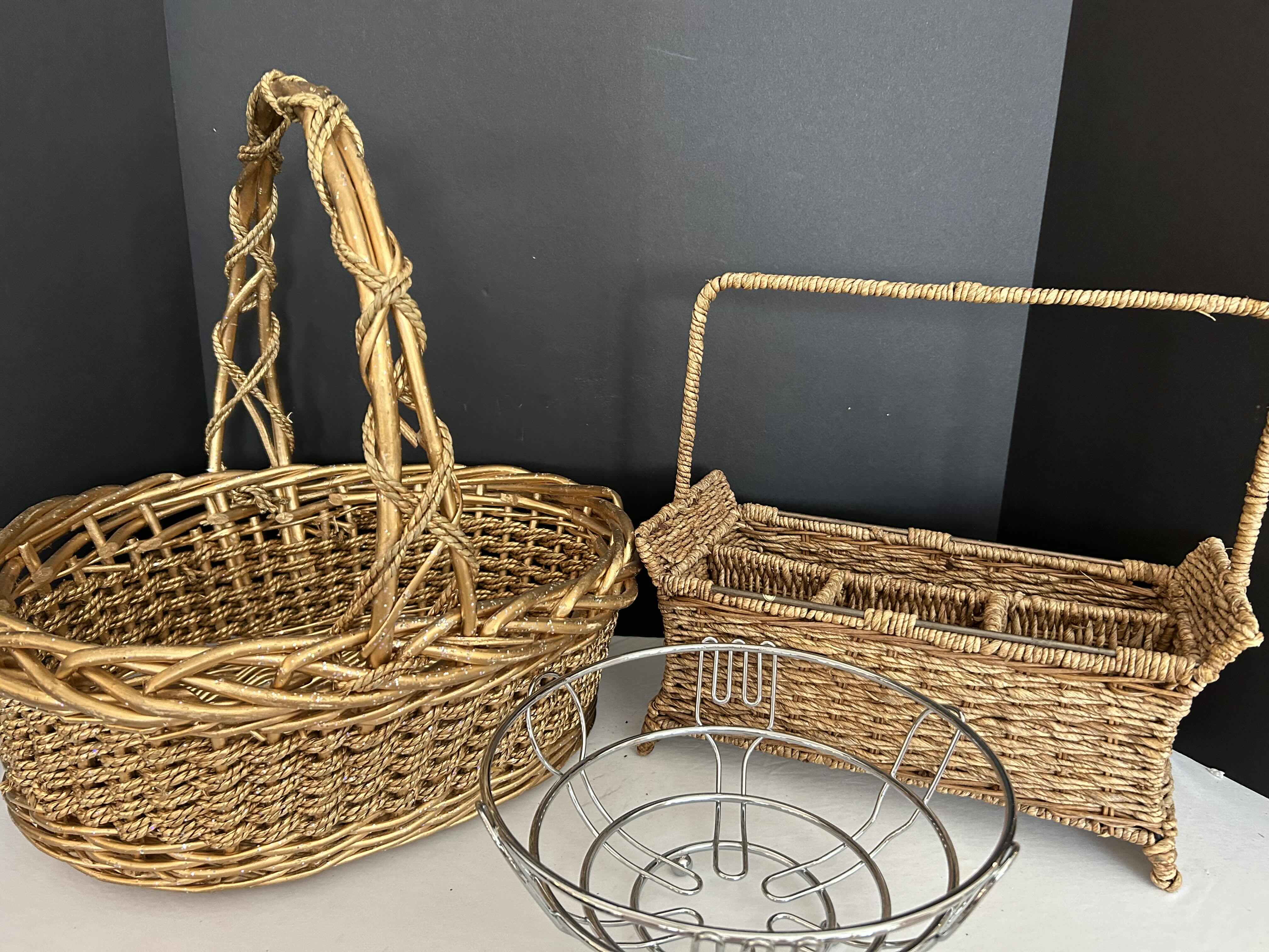 Photo 1 of 3-BASKETS