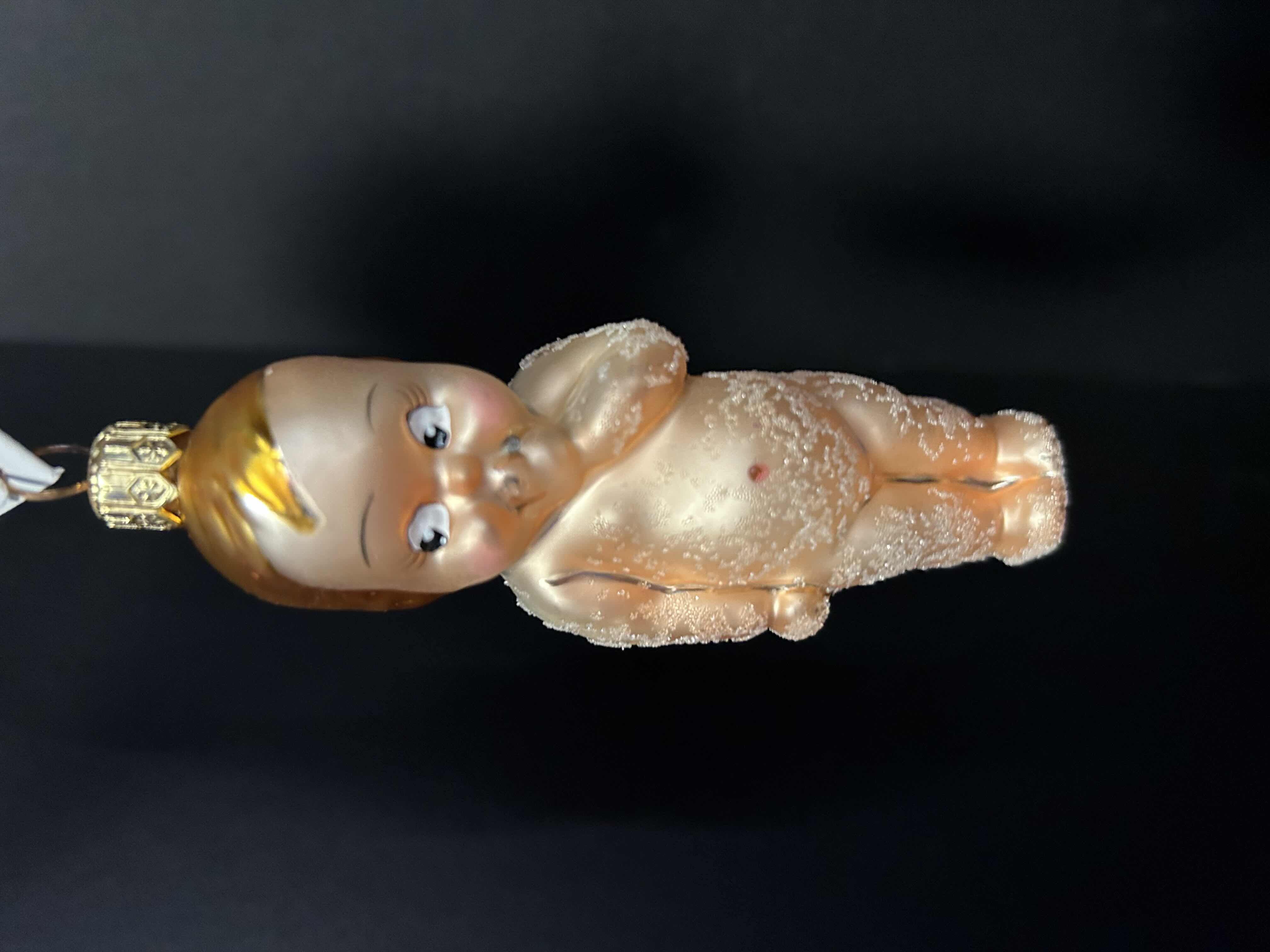 Photo 1 of NIB CHRISTOPHER RADKO "BABYKINS" CHRISTMAS ORNAMENT.

