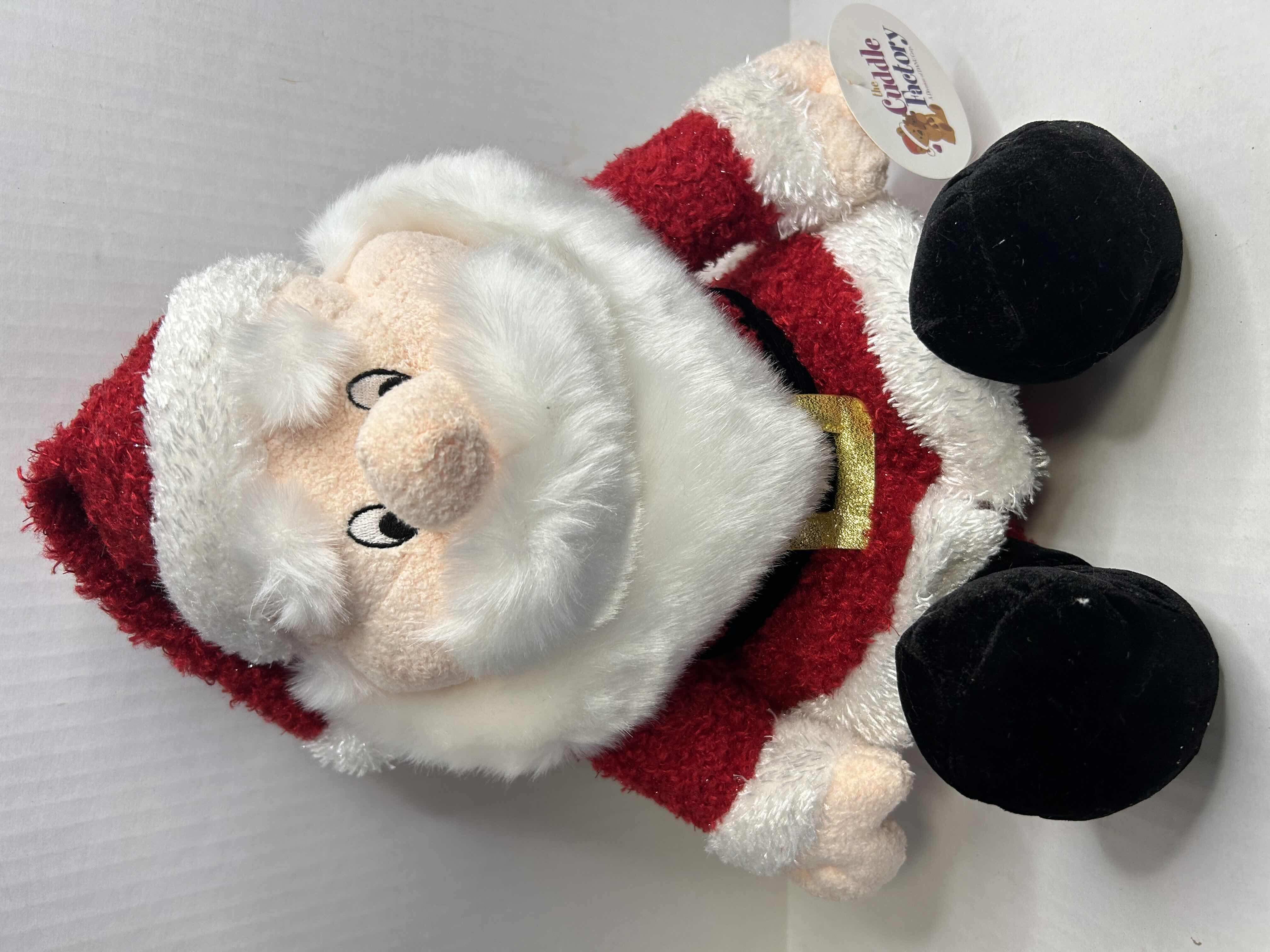 Photo 1 of BRAND NEW STUFFED SANTA CHRISTMAS DECORATION. 17"H 

