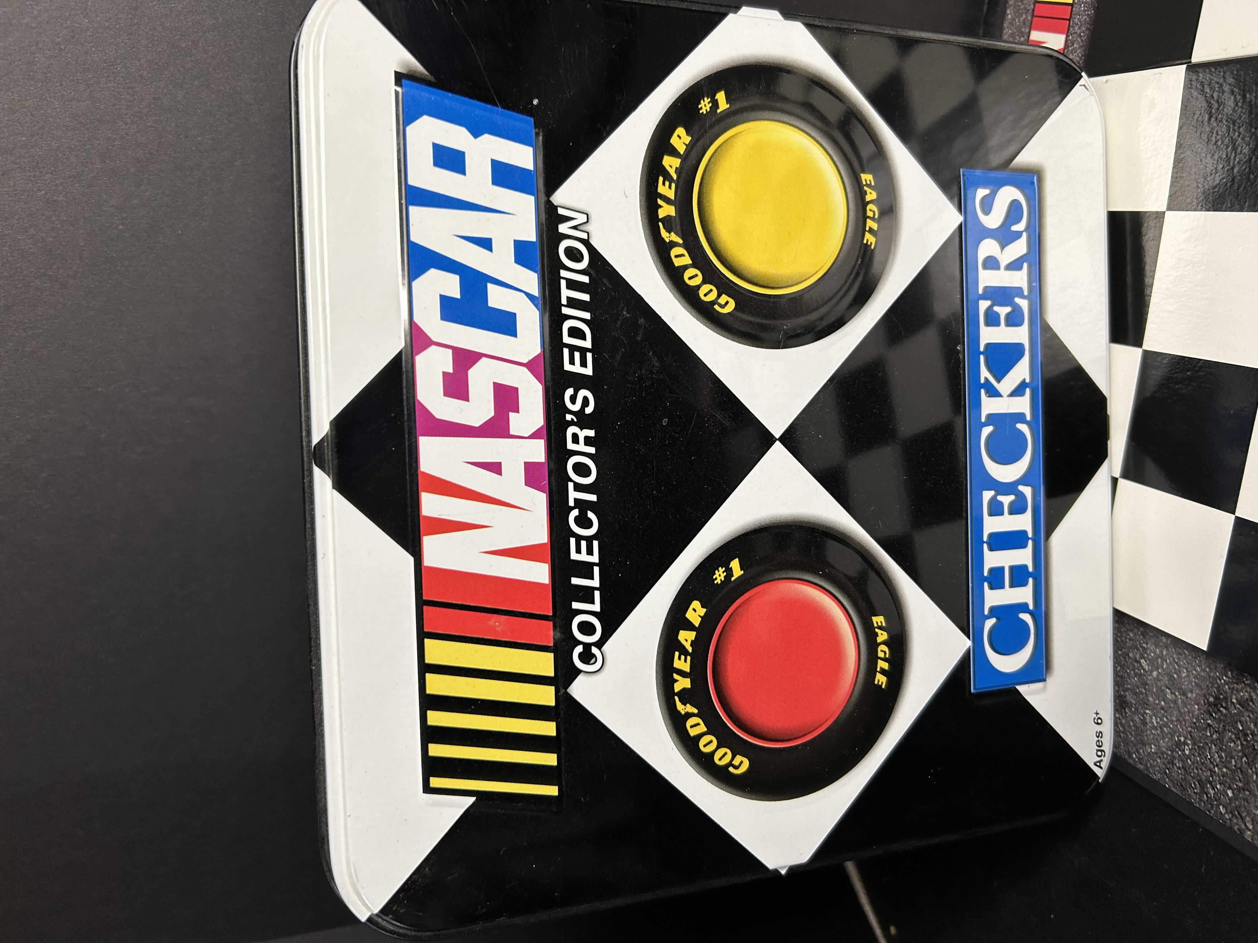 Photo 1 of NIB NASCAR COLLECTORS EDITION CHECKERS SET

