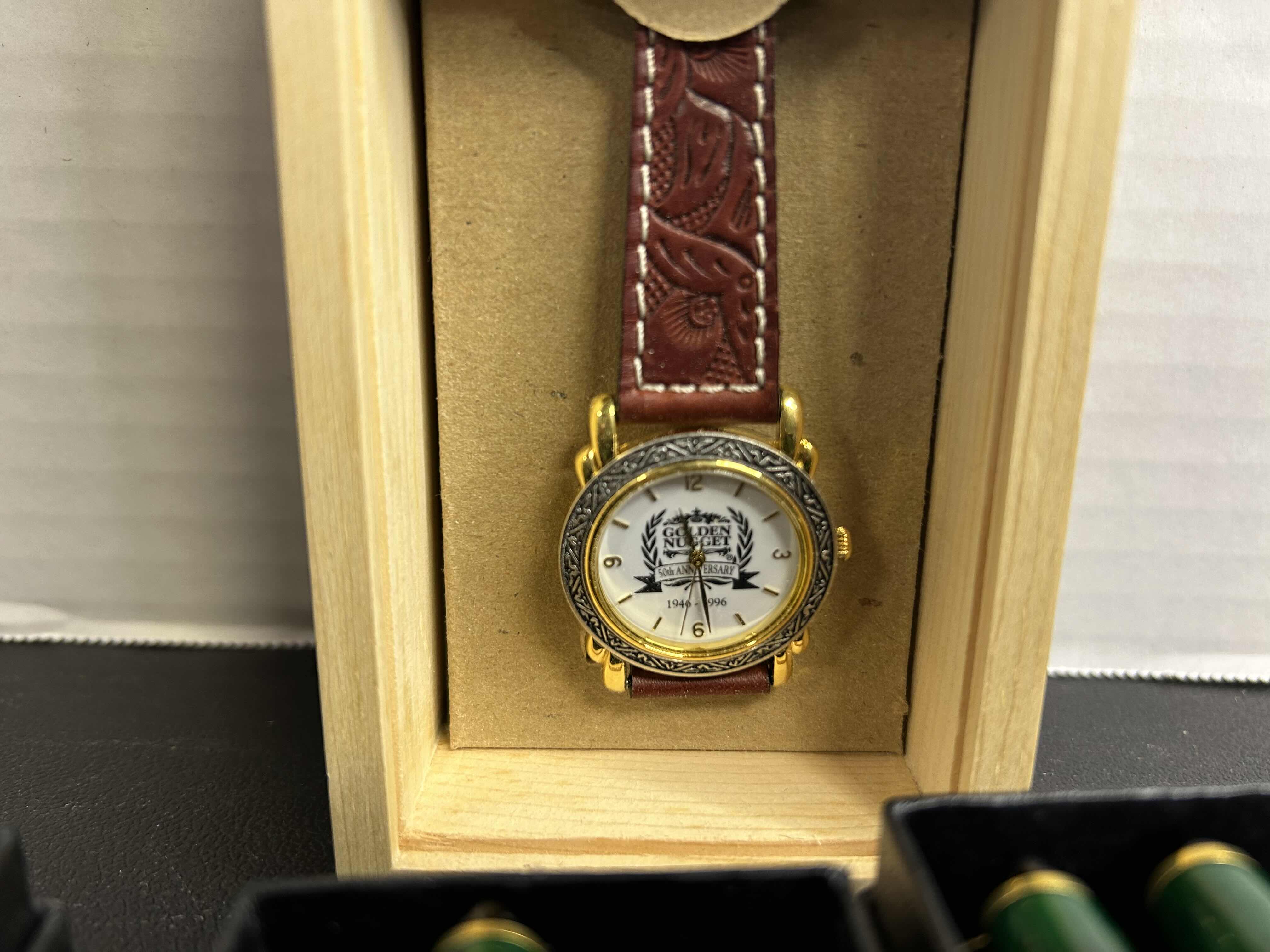 Photo 2 of 4 GOLDEN NUGGET COLLECTIBLE PEN SETS AND 1 GOLDEN NUGGET ANNIVERSARY WATCH