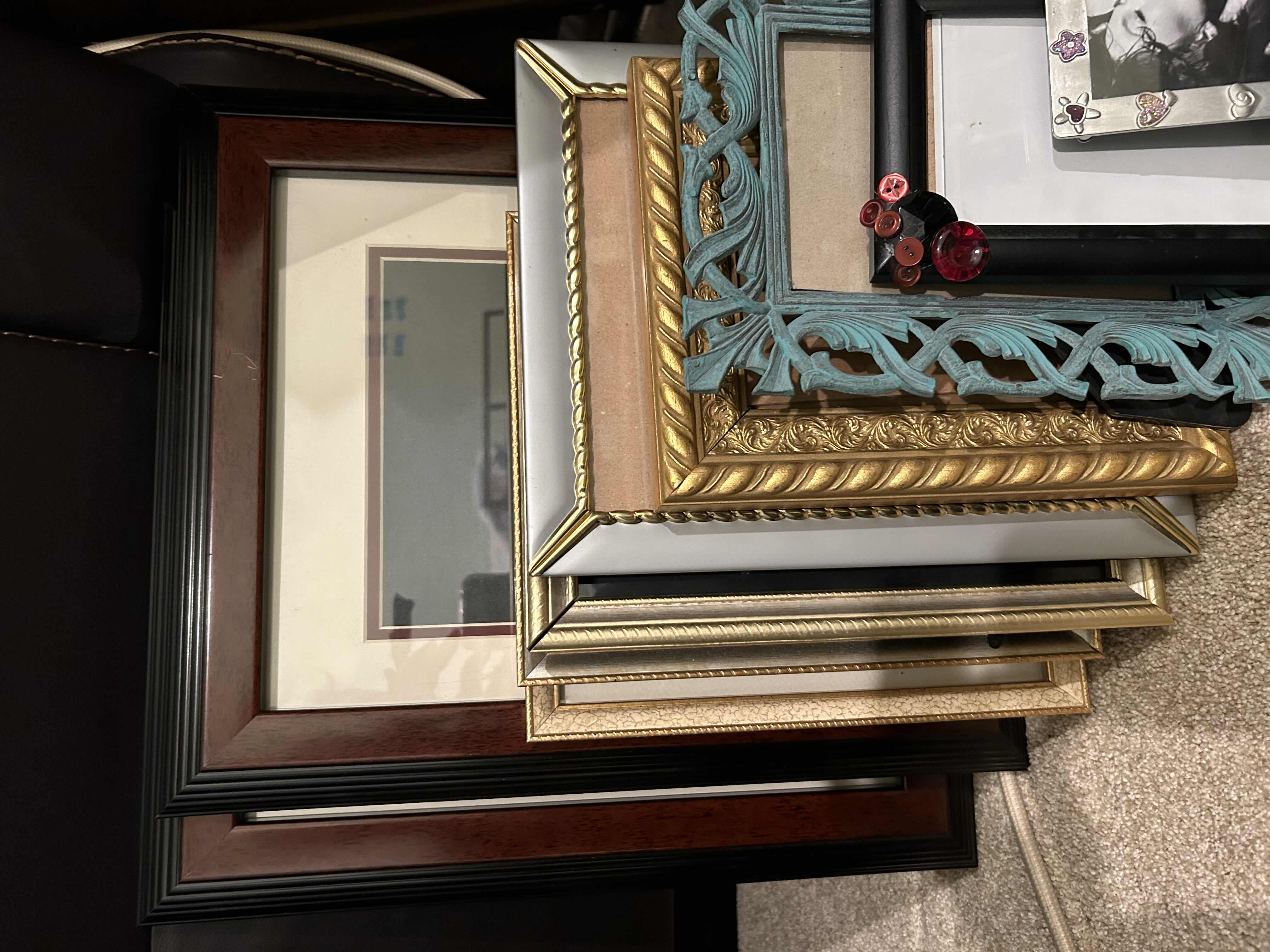 Photo 1 of 10- VARIOUS STYLE AND SIZE FRAMES