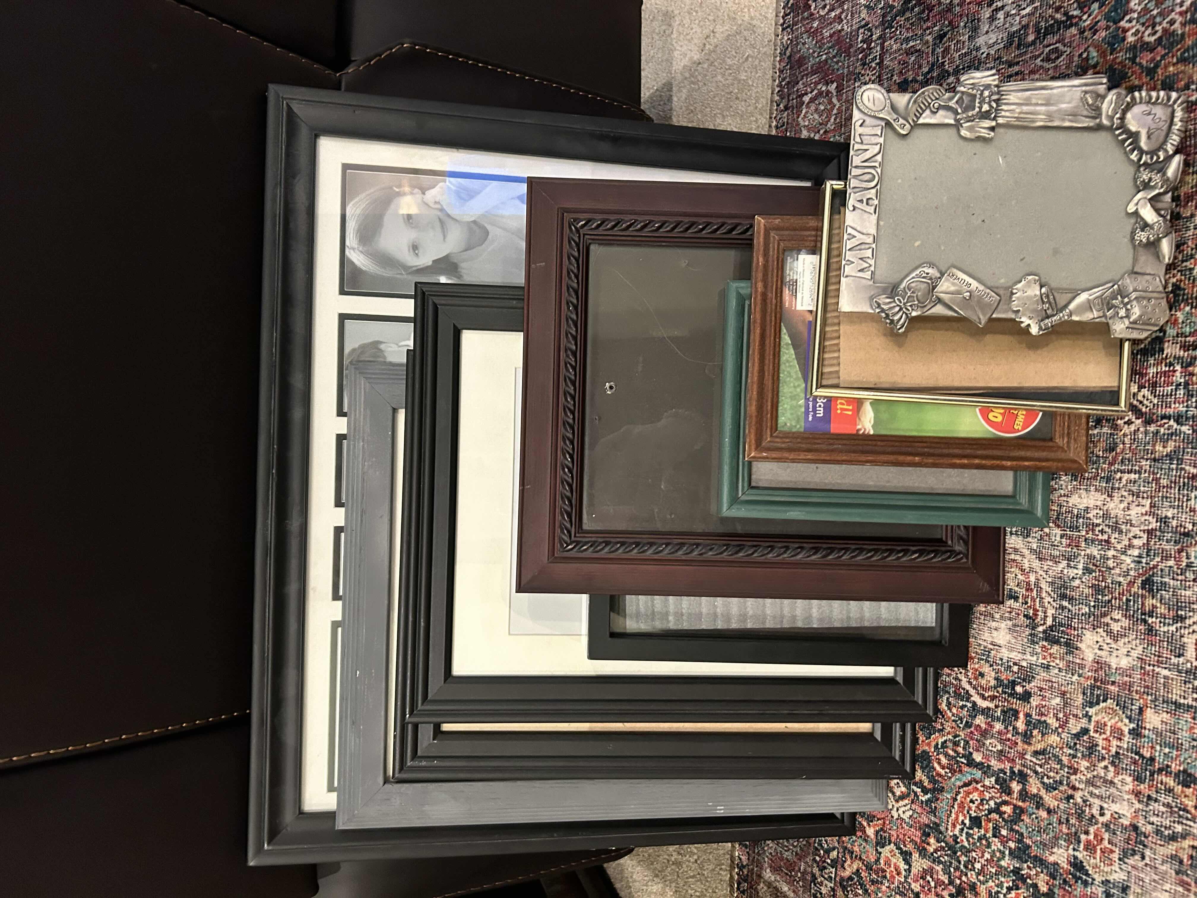 Photo 1 of 10- VARIOUS SIZES AND STYLE FRAMES