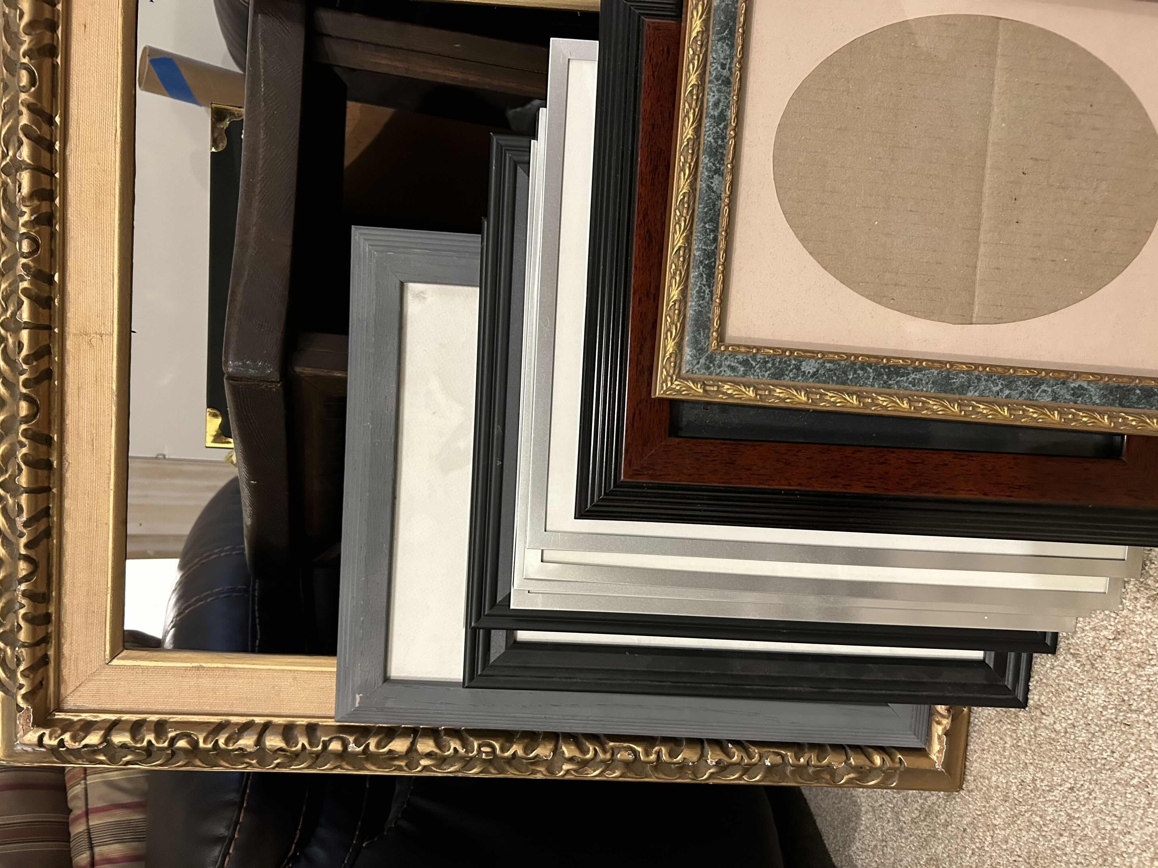 Photo 1 of 10-VARIOUS SIZES AND STYLE FRAMES